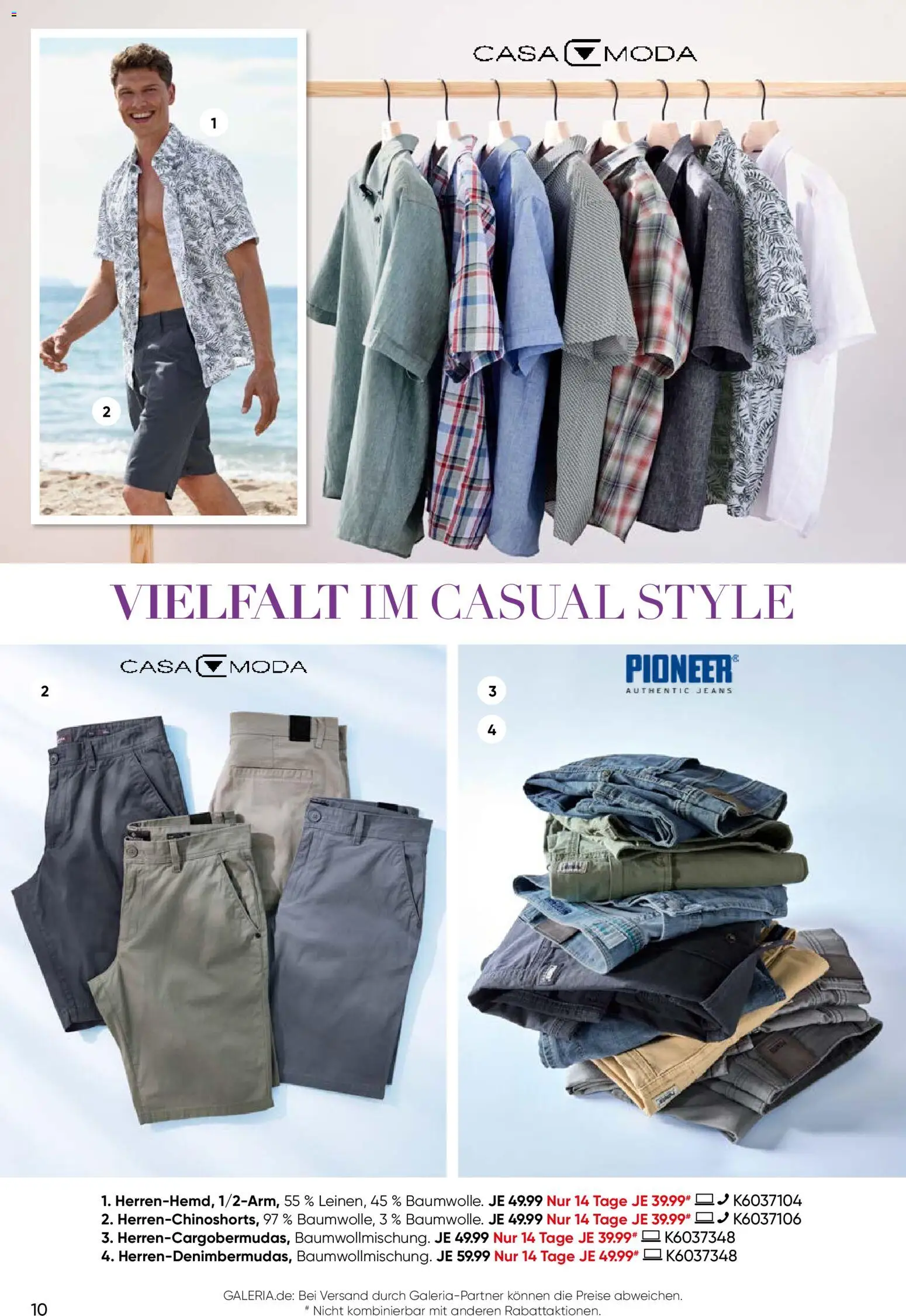 Galeria Karstadt Kaufhof Prospekt – gültig ab 10.06.2026 | Seite: 10 | Produkte: Jeans