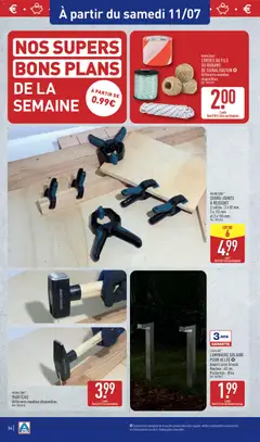 Aldi - Prévisualisation de MARTEAU, Différents modèles disponibles. valide à partir de 07/07/2026 | Page: 36