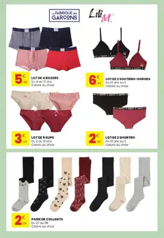 Stokomani - Prévisualisation de Stokomani - Catalogue valide à partir de 12/08/2026 | Page: 15 | Produits: Collants, Boxers, Slips
