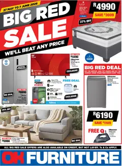OK Furniture specials catalogue – valid from 27.05.2026