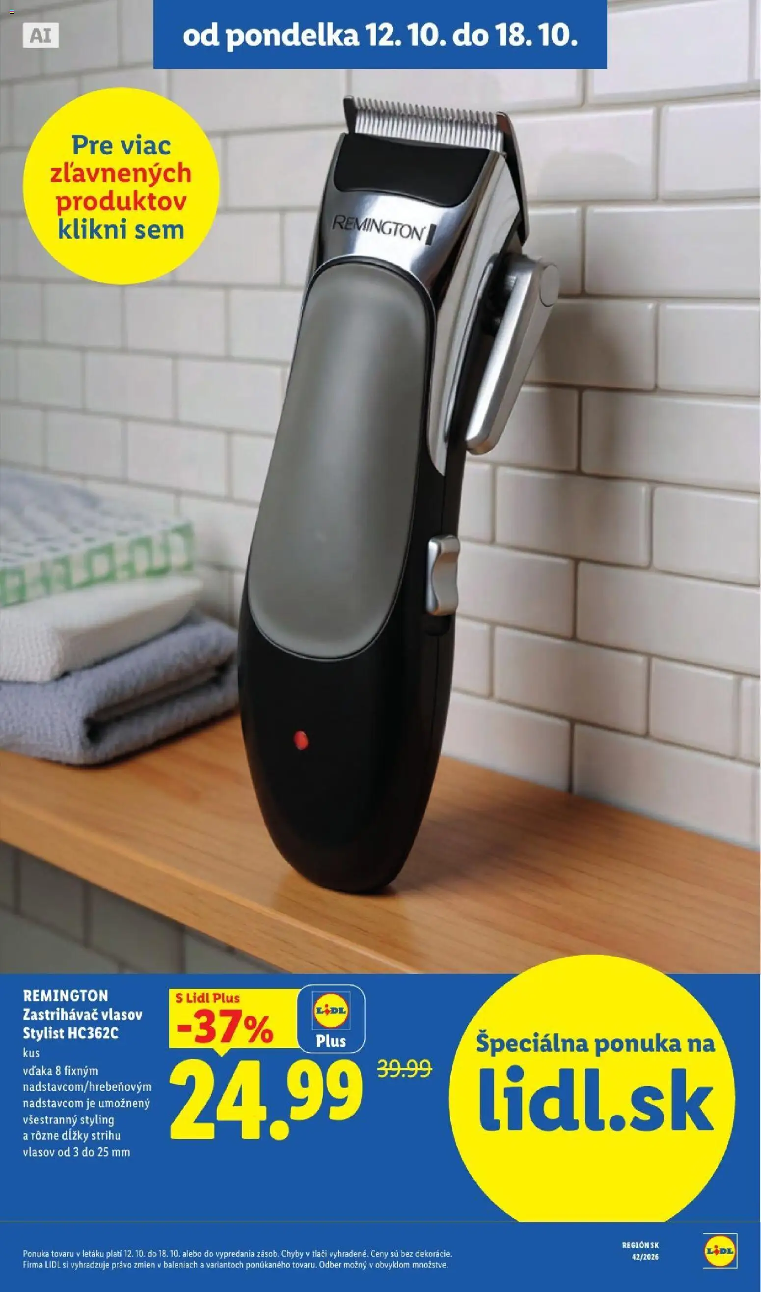 Nové Lidl akcie – leták je platný od 12.10.2026 | Strana: 79