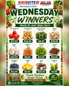 Saverite specials catalogue – valid from 29/07/2026