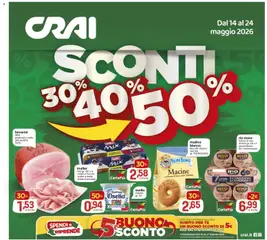 Anteprima del volantino CRAI volantino Avetrana valido a partire dal 14.05.2026