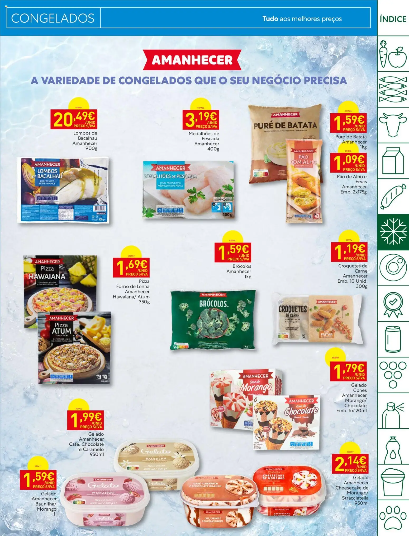 Recheio folheto │ válido de 07/07/2026 | Página: 13 | Produtos: Forno, Bacalhau, Gelado, Pão
