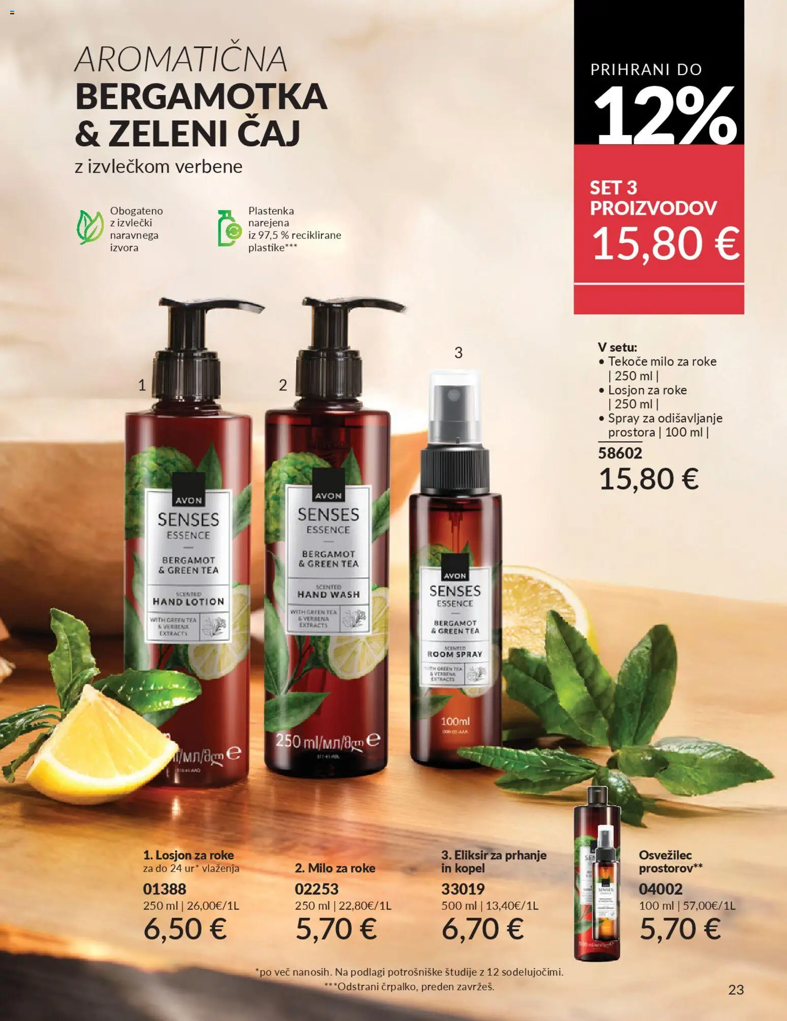 Novi Avon katalog ponudbe – veljaven od 31.03.2026 | Stran: 203 | Izdelki: Tekoče milo, Kopel, Milo, Caj