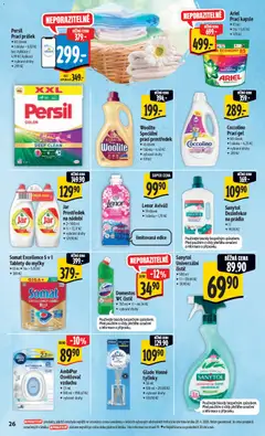 Náhled letáku Albert leták - Hypermarket od 06.05.2026 | Strana: 34 | Produkty: Tablety do myčky, Somat, Persil, Sanytol