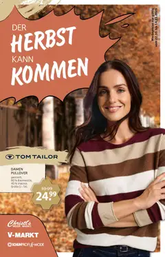 V-Markt Modeprospekt Herbst ab 22.10.2026 gültig