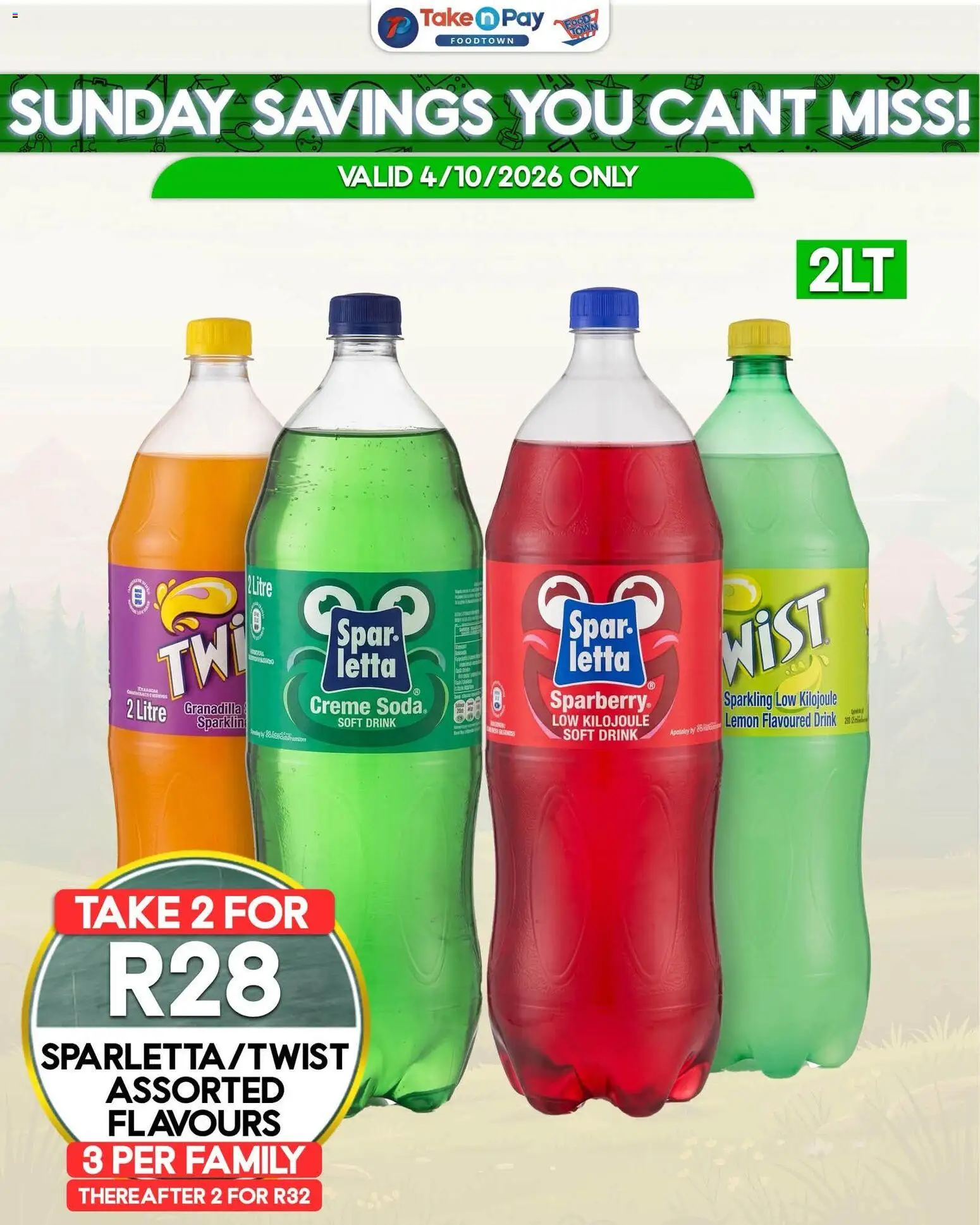 New Take n Pay catalogue – valid from 04/10/2026 | Page: 4 | Products: Lemon