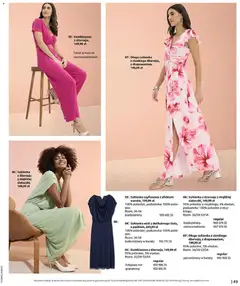Pogląd oferty "BonPrix Katalog" - ważna od 18.05.2026 | Strona: 51 | Produkty: Kombinezon, Sukienka, Róż, Kwiaty
