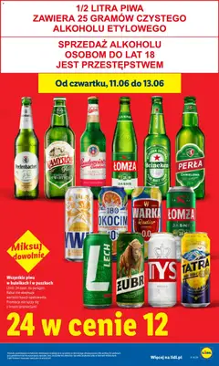 Pogląd oferty "Namysłów Piwo Jasne, Namysłów Piwo Jasne" - ważna od 11.06.2026 | Strona: 17