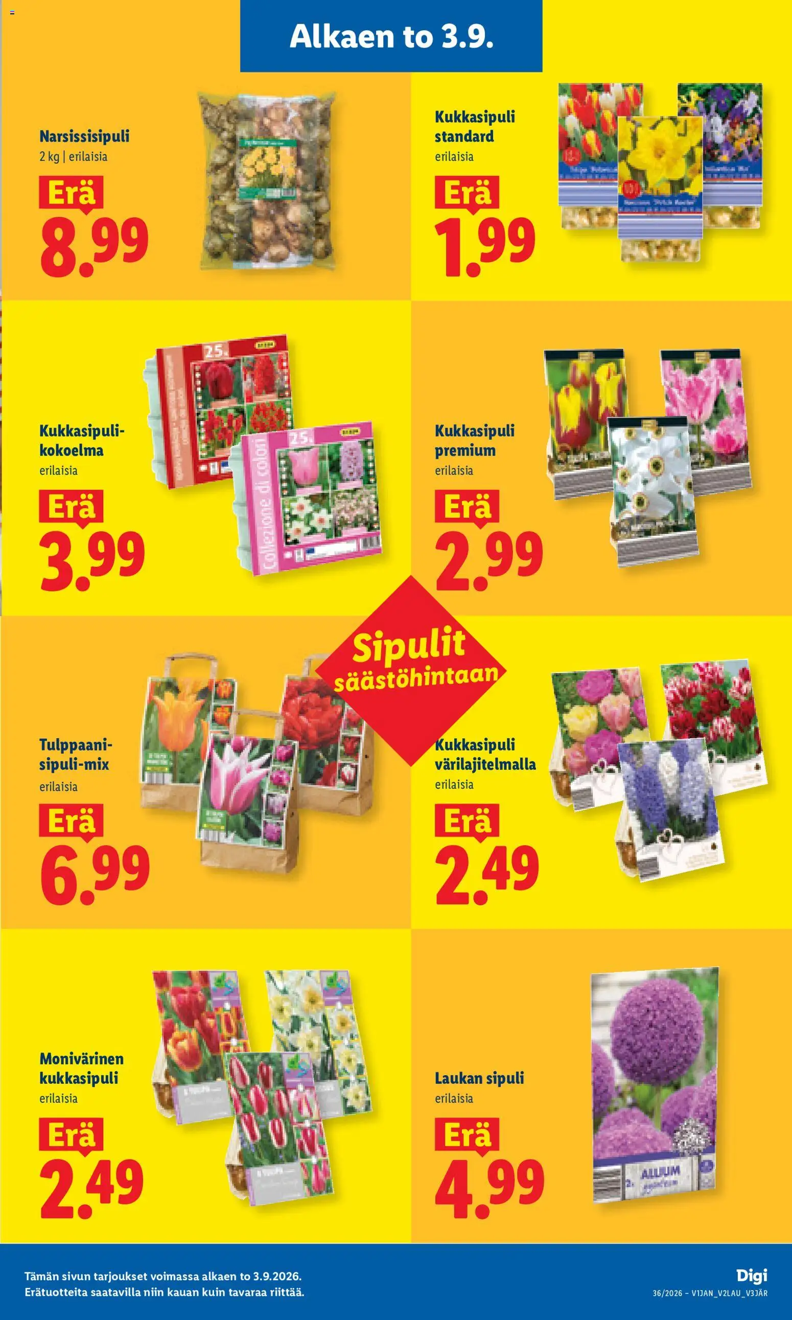 Lidl tarjoukset – voimassa 03/09/2026 alkaen | Sivu: 25
