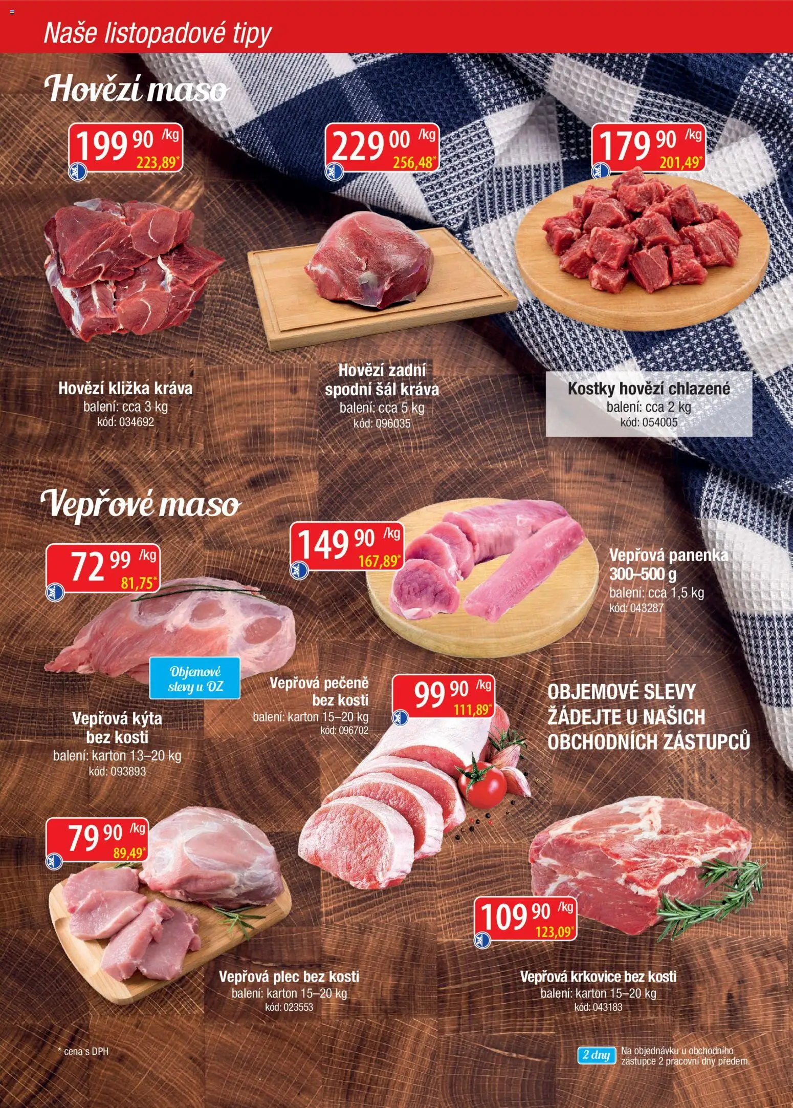 Astur & Qanto leták - Velkoobchod fresh 11/2026 od 01.11.2026 | Strana: 4 | Produkty: Kližka, Panenka, Vepřová pečeně, Vepřová Kýta
