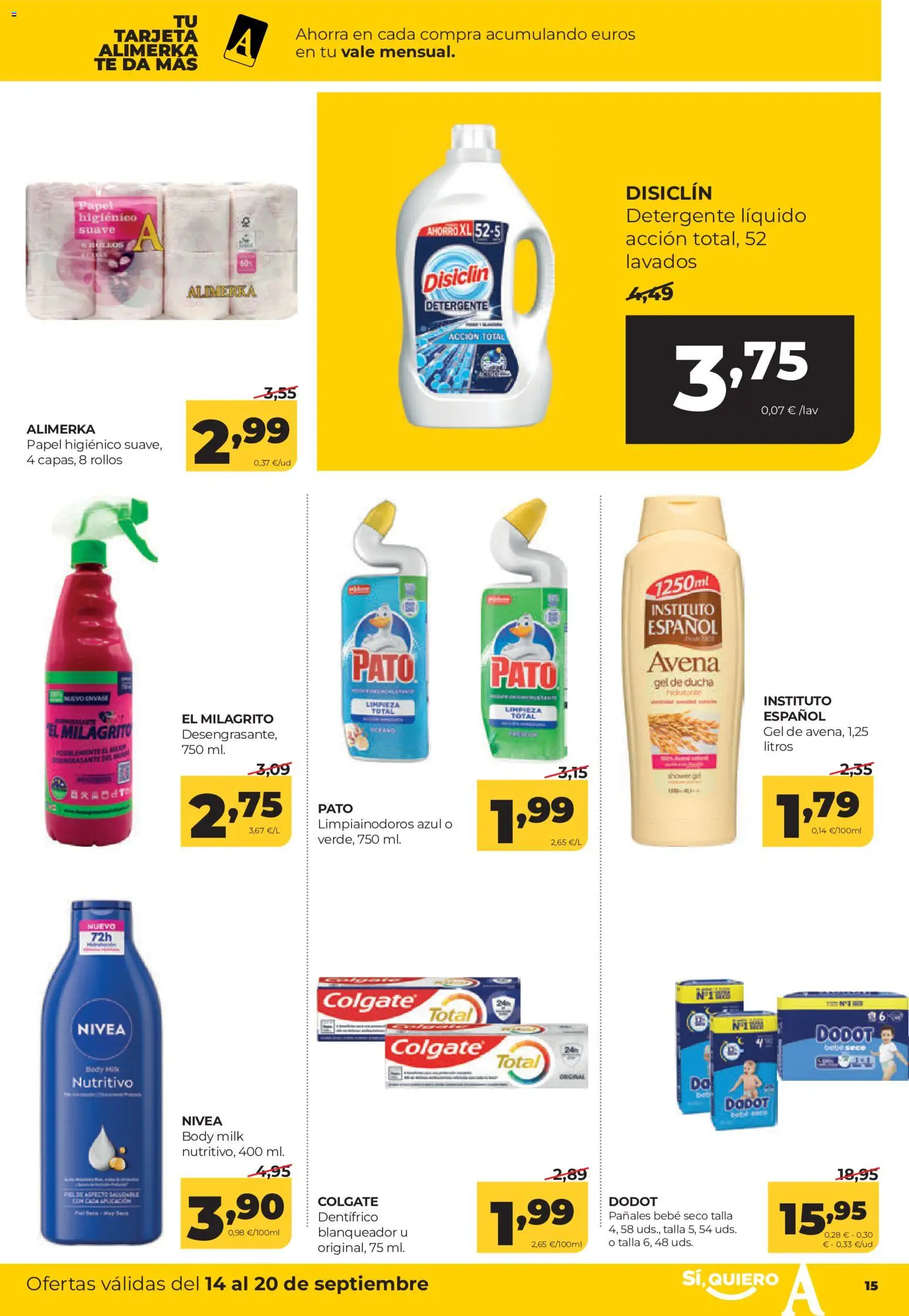 Alimerka folleto │ válido desde el 14/09/2026 | Página: 15