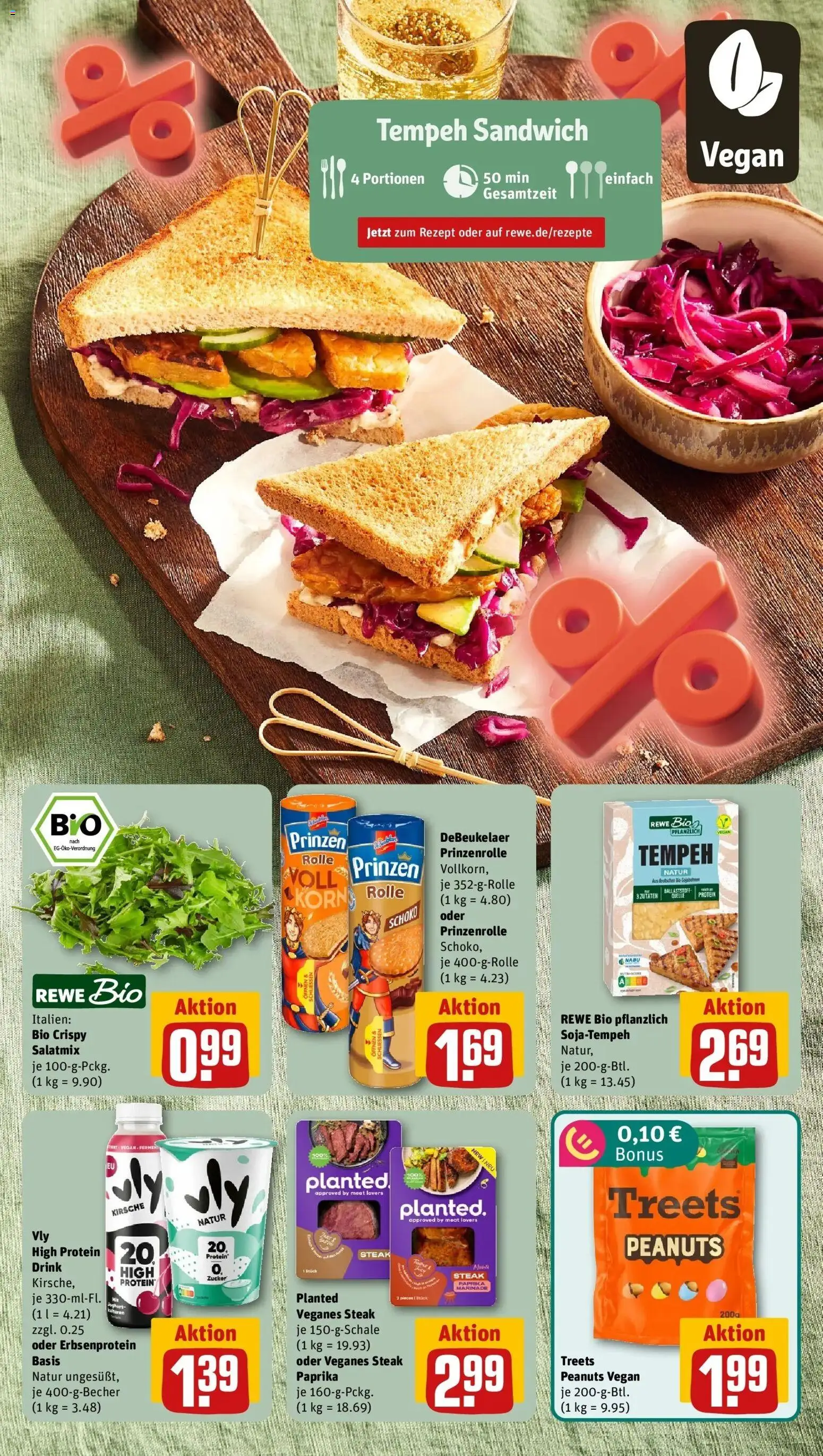 REWE Prospekt ab 24.08.2026 zum Blättern » Angebote | Seite: 5 | Produkte: Joghurt, Paprika, Zucker, Steak