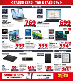 Anteprima del volantino Comet volantino valido a partire dal 30/07/2026 | Pagina: 11 | Prodotti: Monitor, Notebook, USB, Samsung