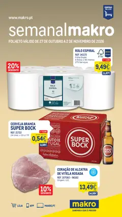 Pré-visualização Makro folheto válido de 27/10/2026