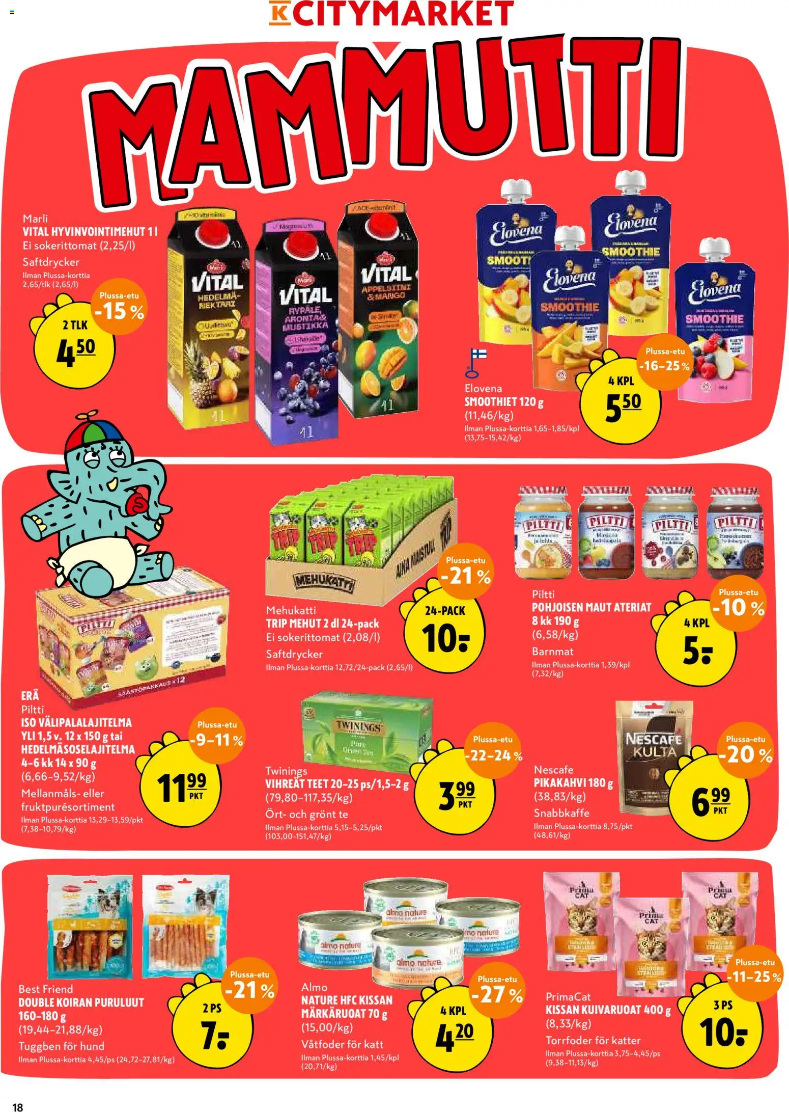 K-Citymarket tarjoukset – voimassa 08/10/2026 alkaen | Sivu: 18