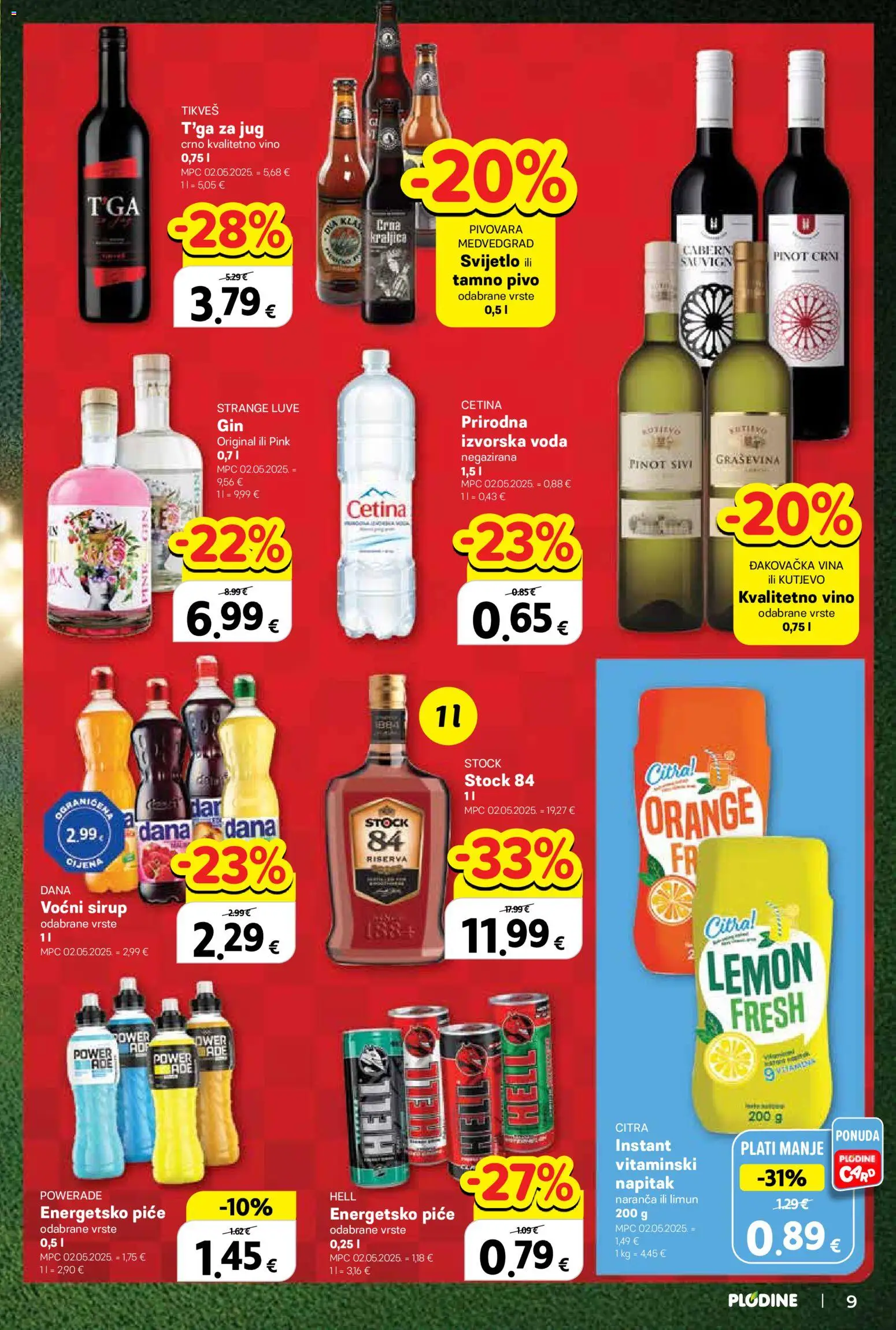Plodine katalog | vrijedi od 03.06.2026 | Stranica: 9