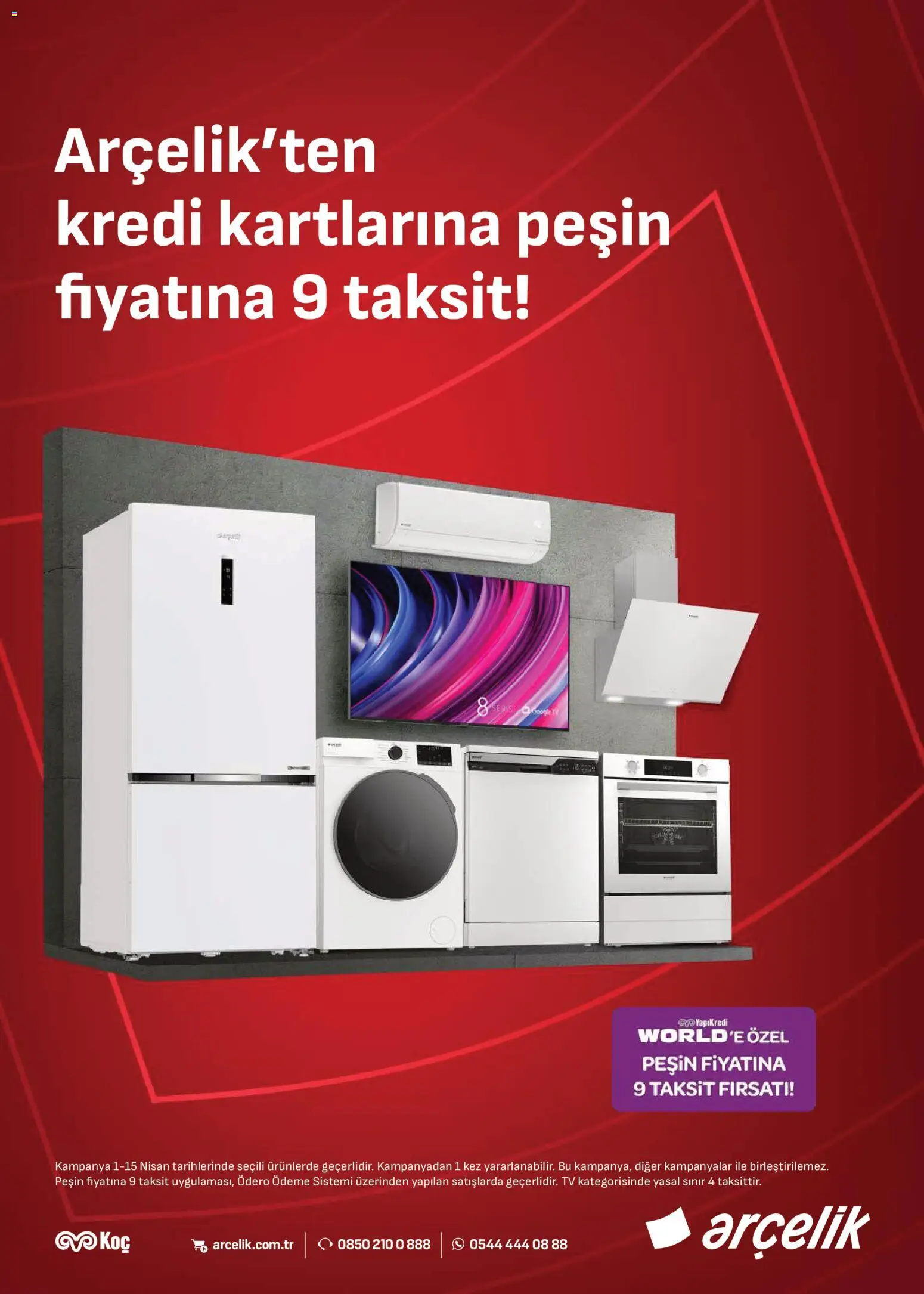 Arçelik Katalog - 01.04.2026 tarihinden itibaren geçerlidir | Sayfa: 116 | Ürünler: TV