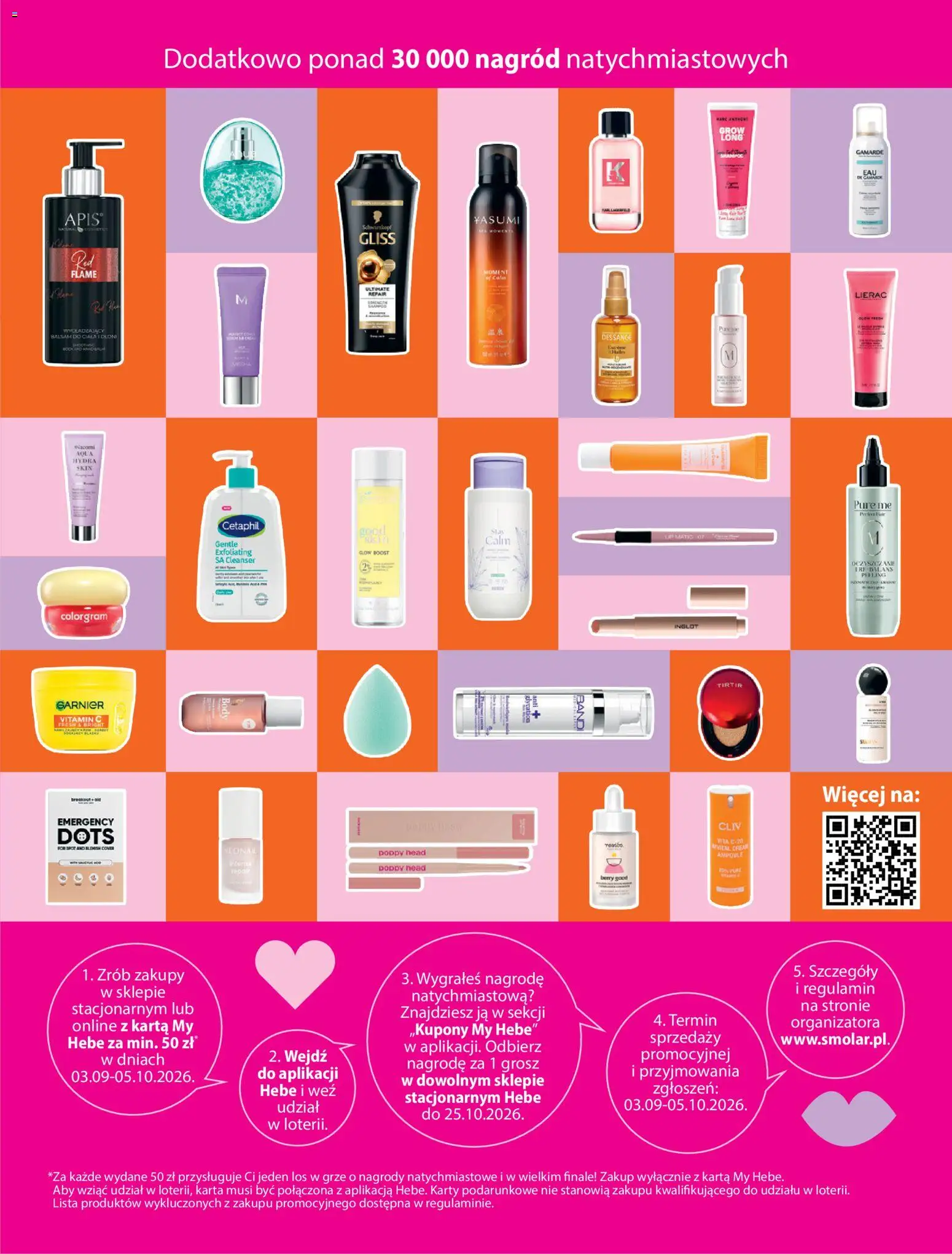 Hebe gazetka - Magazyn od 01.09.2026 | Strona: 95 | Produkty: Garnier, Balsam do ciała, Body, Peeling