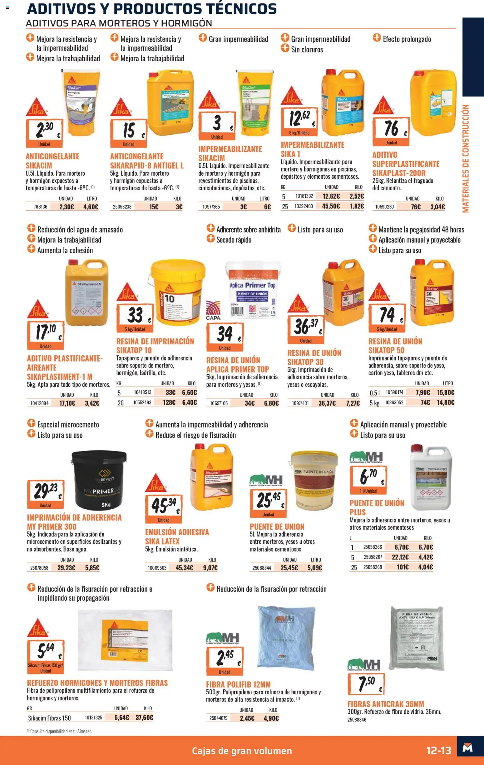 Obramat - Reformas Otono Imprenta Almacenes 29 Alicante 2026 │ válido desde el 09/10/2026 | Página: 13 | Productos: Agua