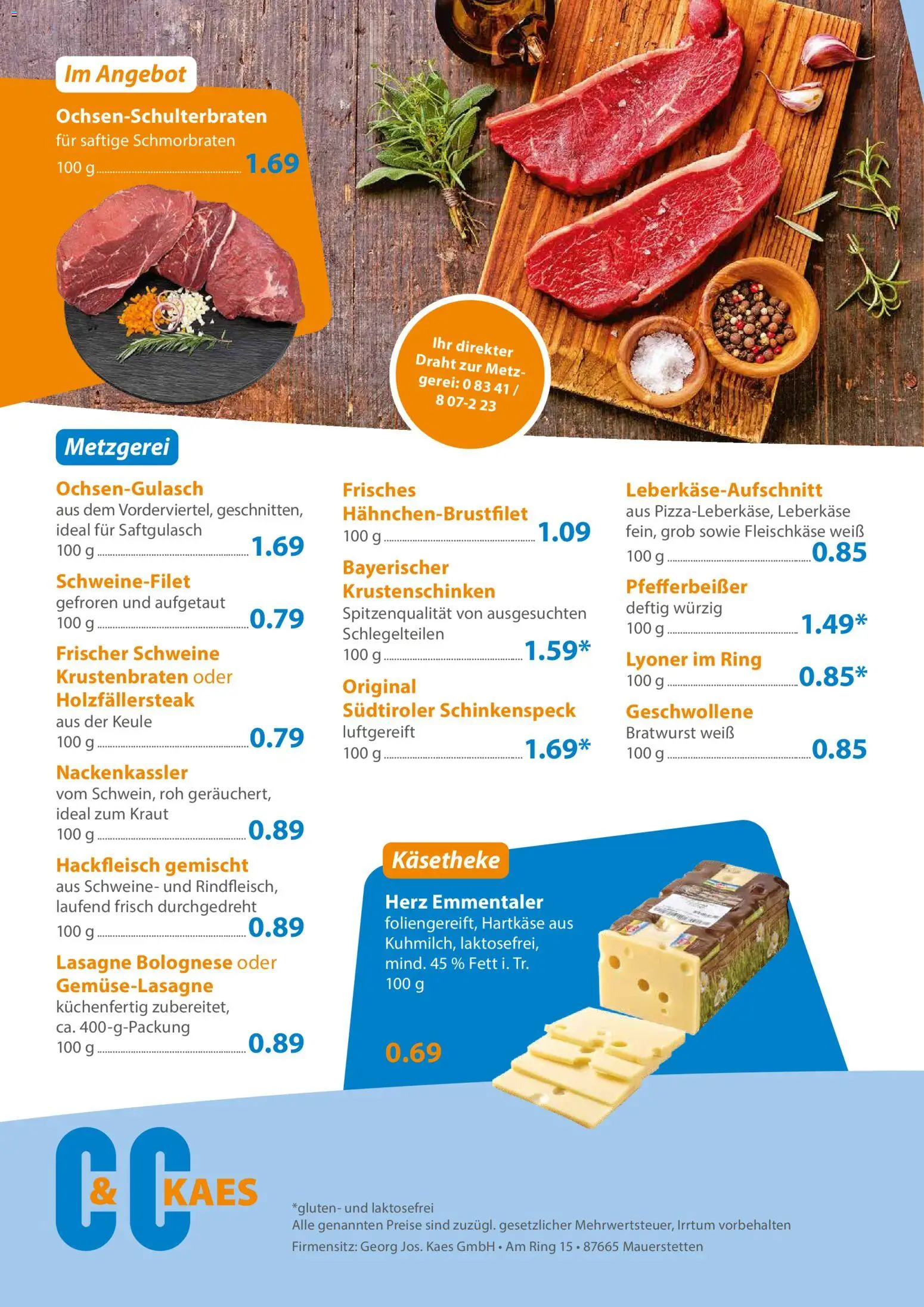 C&C Prospekt – gültig ab 21.09.2026 | Seite: 4 | Produkte: Krustenbraten, Kraut, Hackfleisch, Leberkase