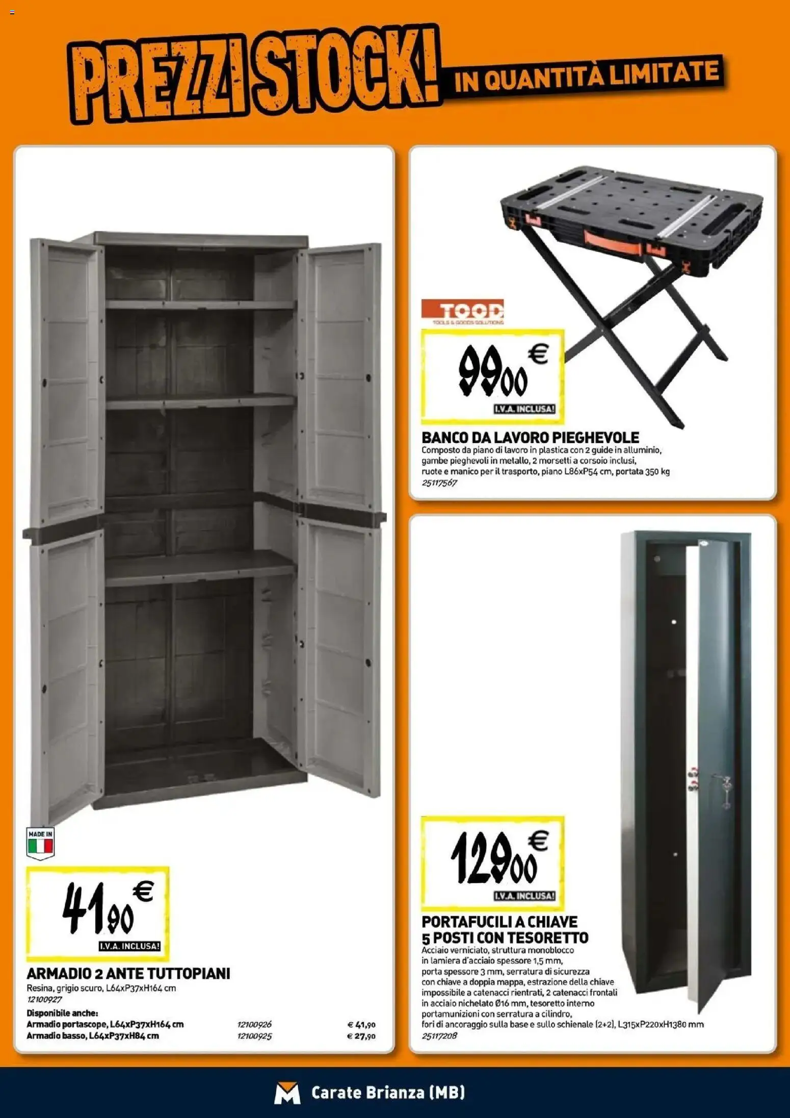 Nuovo TECNOMAT catalogo Carate Brianza dal 24/09/2026 > offerte anteprima 🛍️ | Pagina: 18 | Prodotti: Porta, Armadio