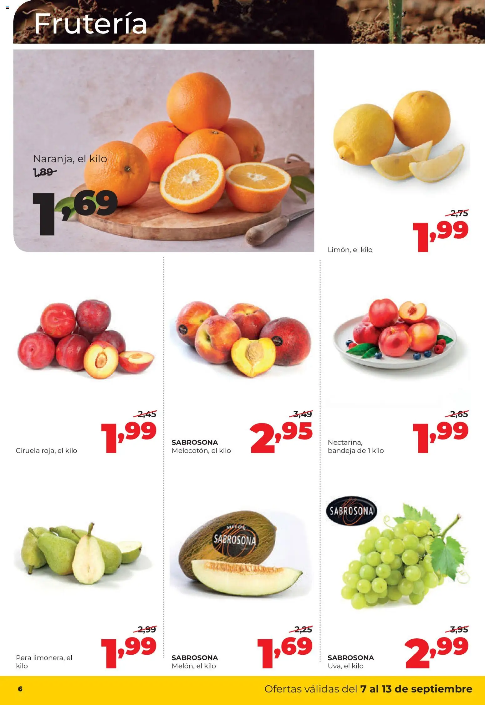 Alimerka folleto Castilla y León │ válido desde el 07/09/2026 | Página: 6 | Productos: Bandeja