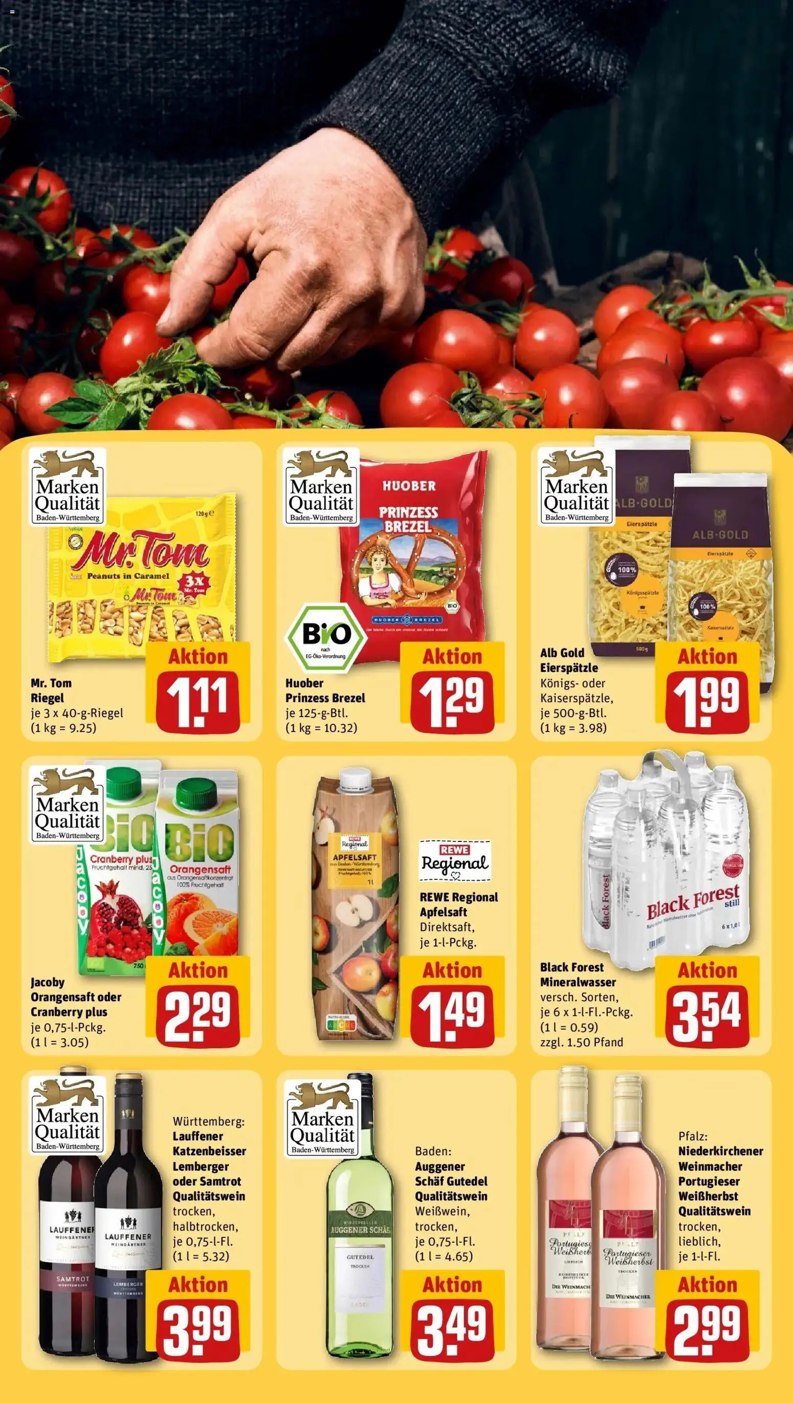 Rewe Prospekt Singen	 – gültig ab 27.04.2026 | Seite: 21 | Produkte: Orangensaft, Mineralwasser, Apple, Wein