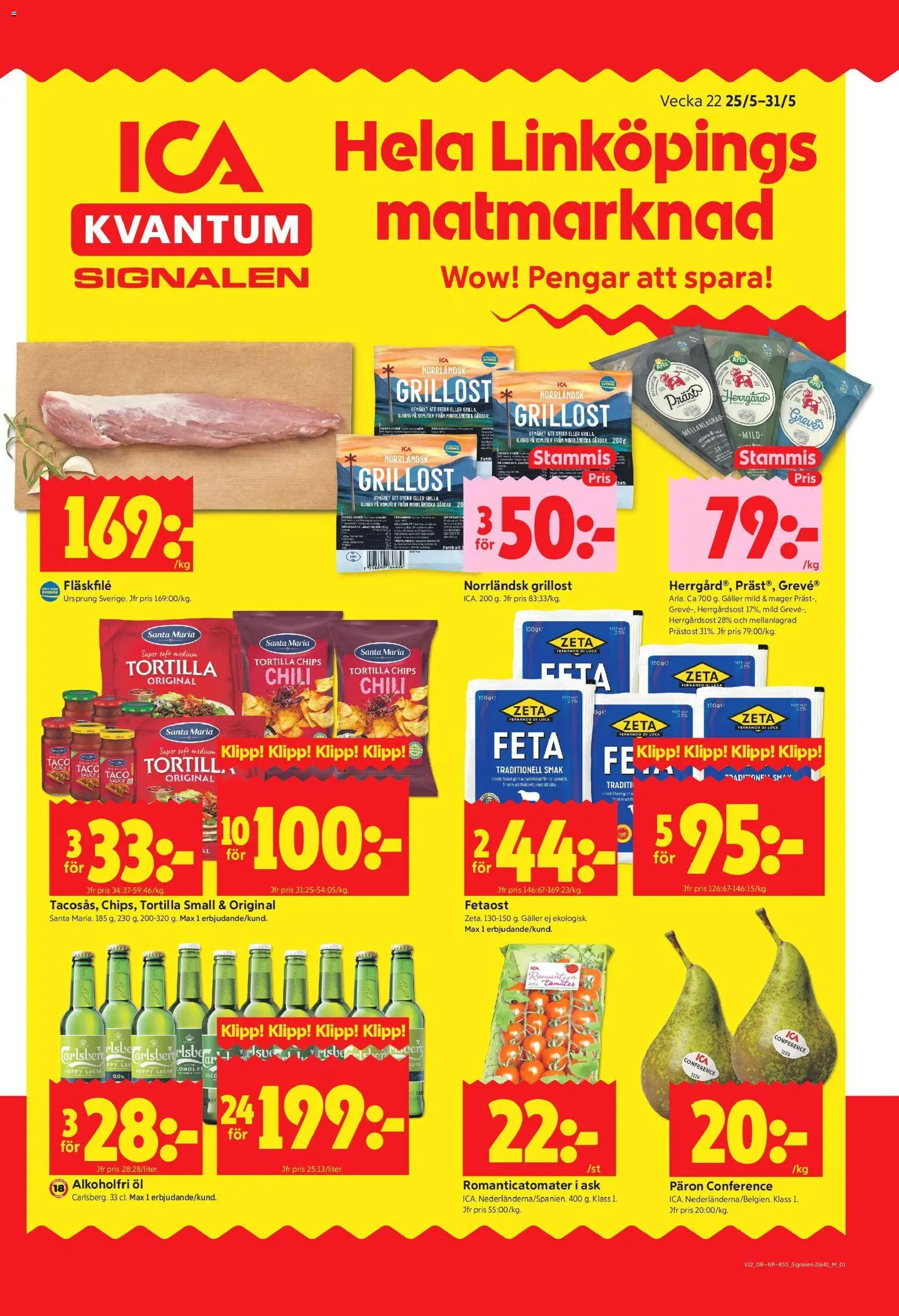 ICA Kvantum reklamblad aktuell från 25.05.2026 | Sida: 1