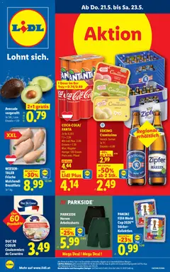 Lidl - Flugblatt ab 21.05.2026 gültig