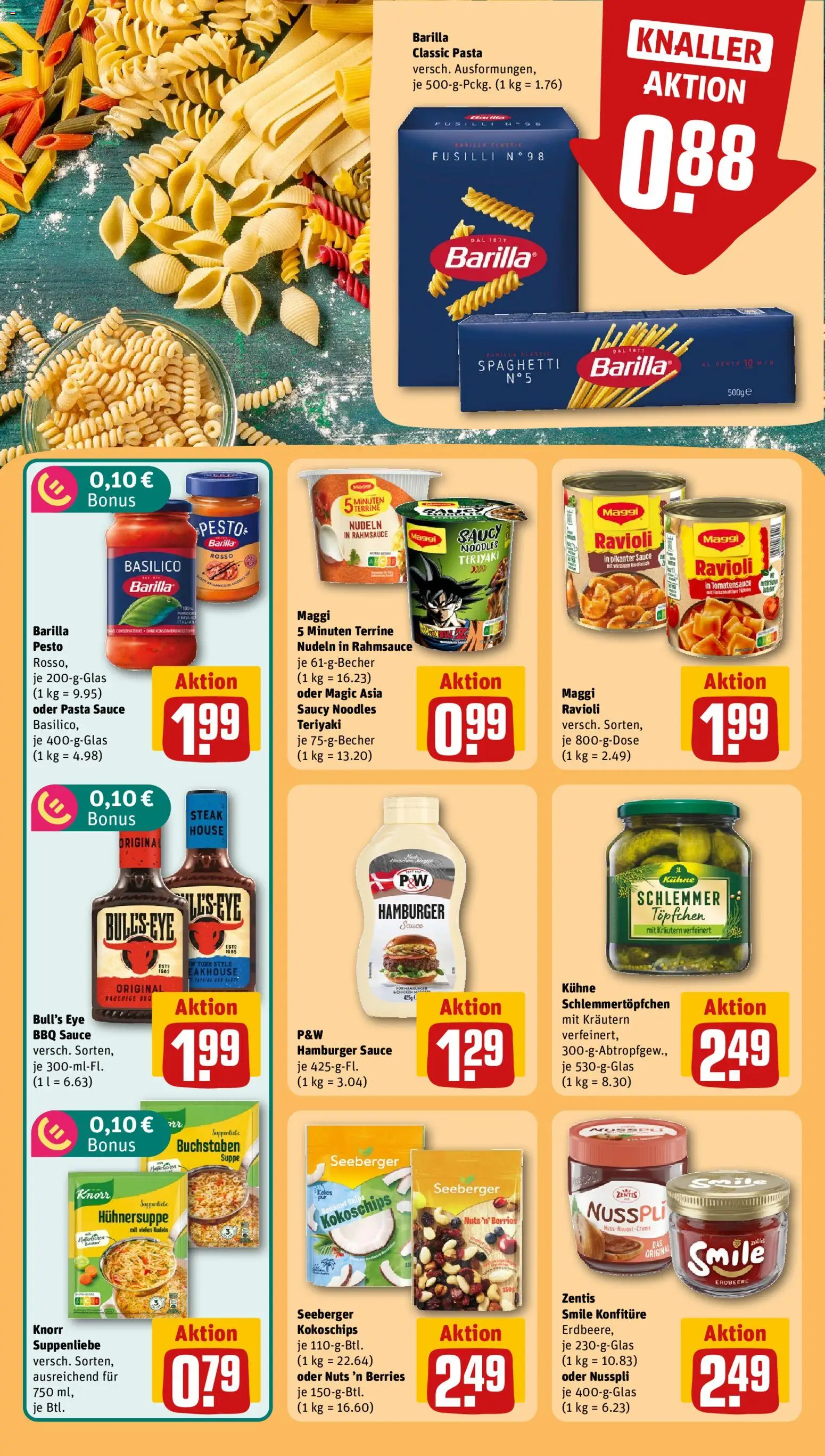 Rewe ihr Kaufpark Prospekt – gültig ab 29.06.2026 | Seite: 24 | Produkte: Maggi, Barilla, Pasta, Chips
