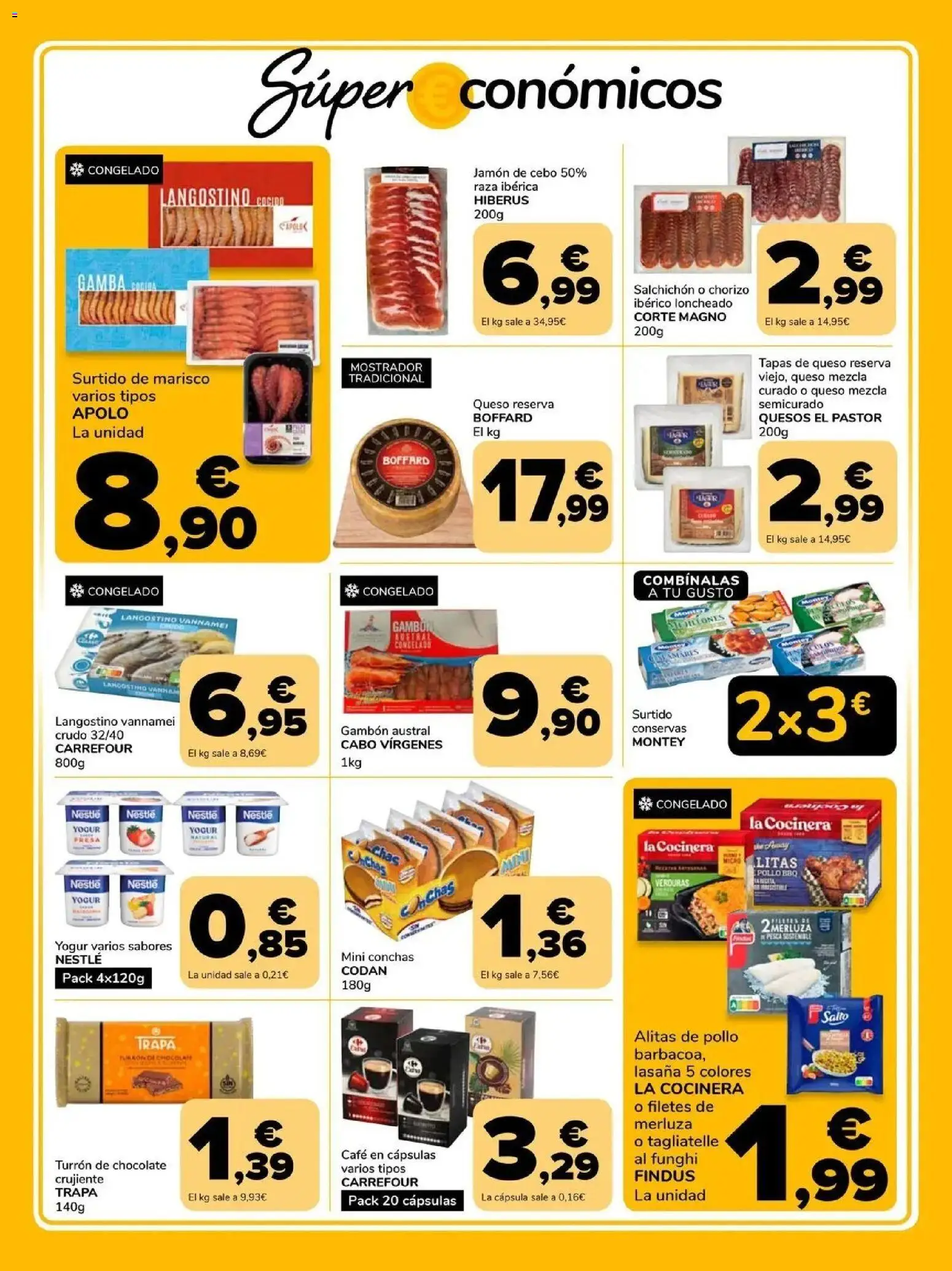 Supeco folleto 29/10/2026 - 16/11/2026 | Página: 2 | Productos: Alitas de pollo, Conservas, Yogur, Café