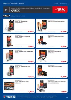 Tokić Katalog - Pregled kataloga iz trgovine Tokić, vrijedi od 01.09.2026 | Stranica: 10 | Proizvodi: Sredstva za čiščenje, Maramice