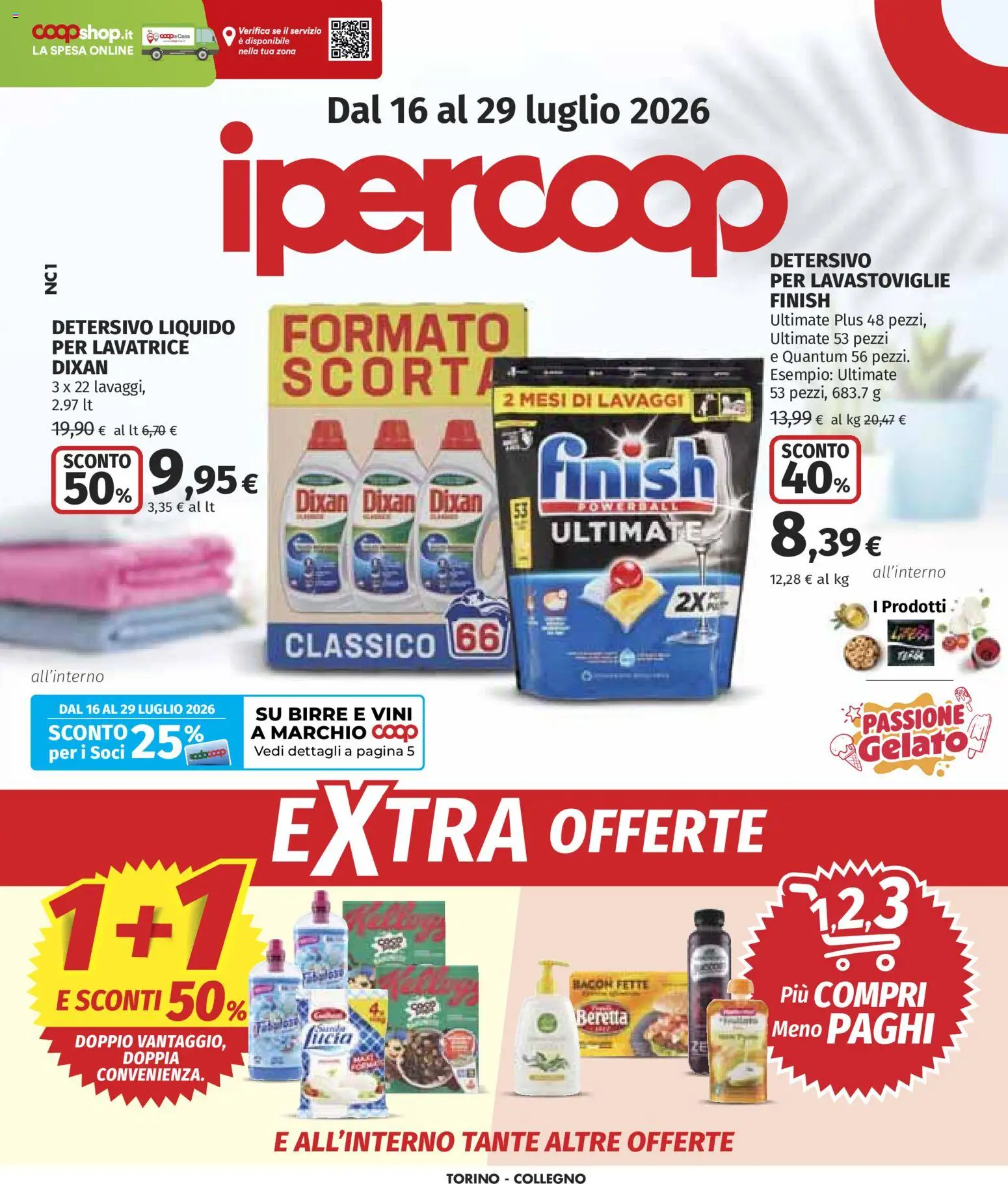 Anteprima volantino Ipercoop dal ﻿16/07/2026﻿ ﻿ catalogue cover