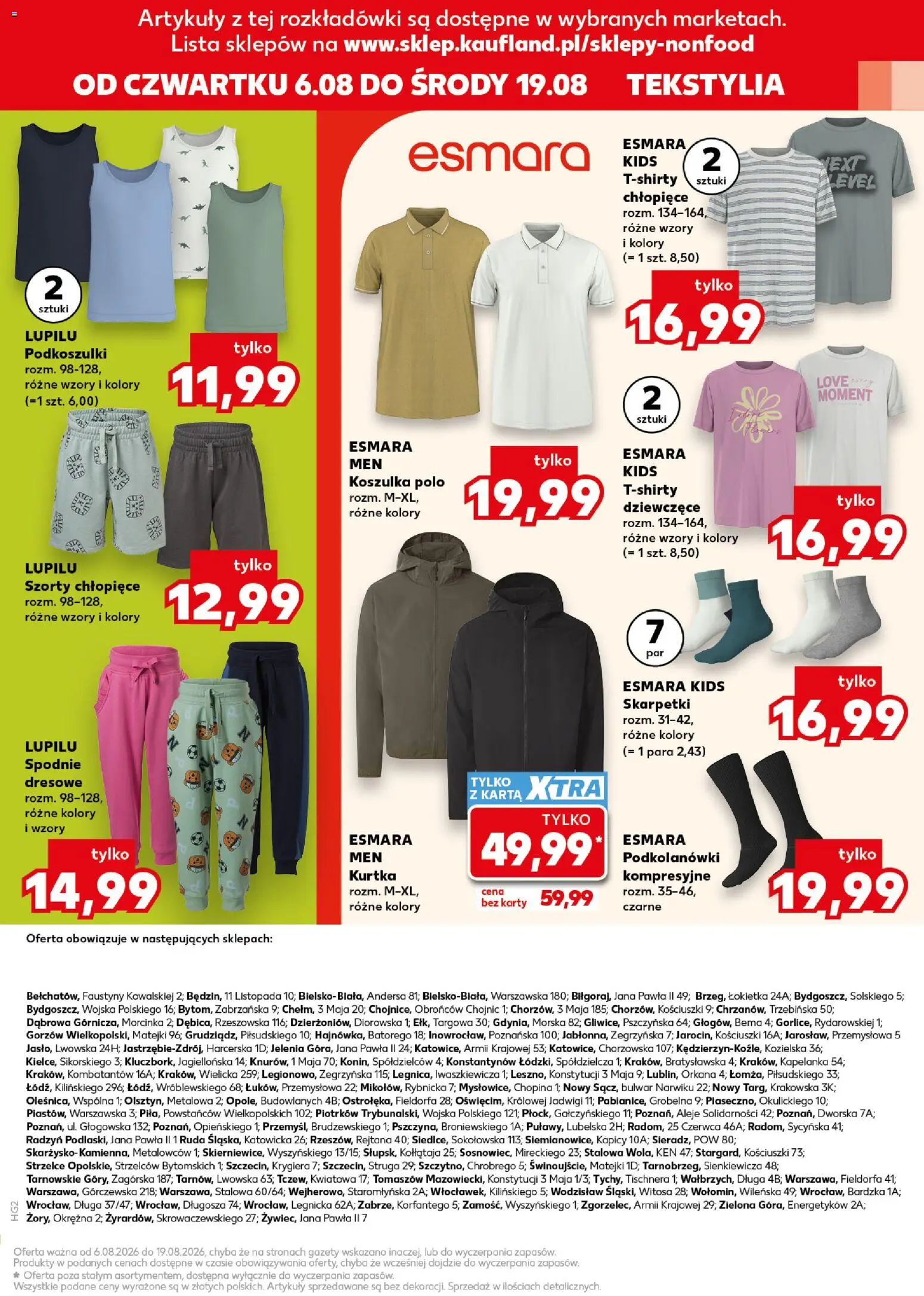 Kaufland Polsko leták - Złap okazje od 06.08.2026 | Strana: 15 | Produkty: Karty