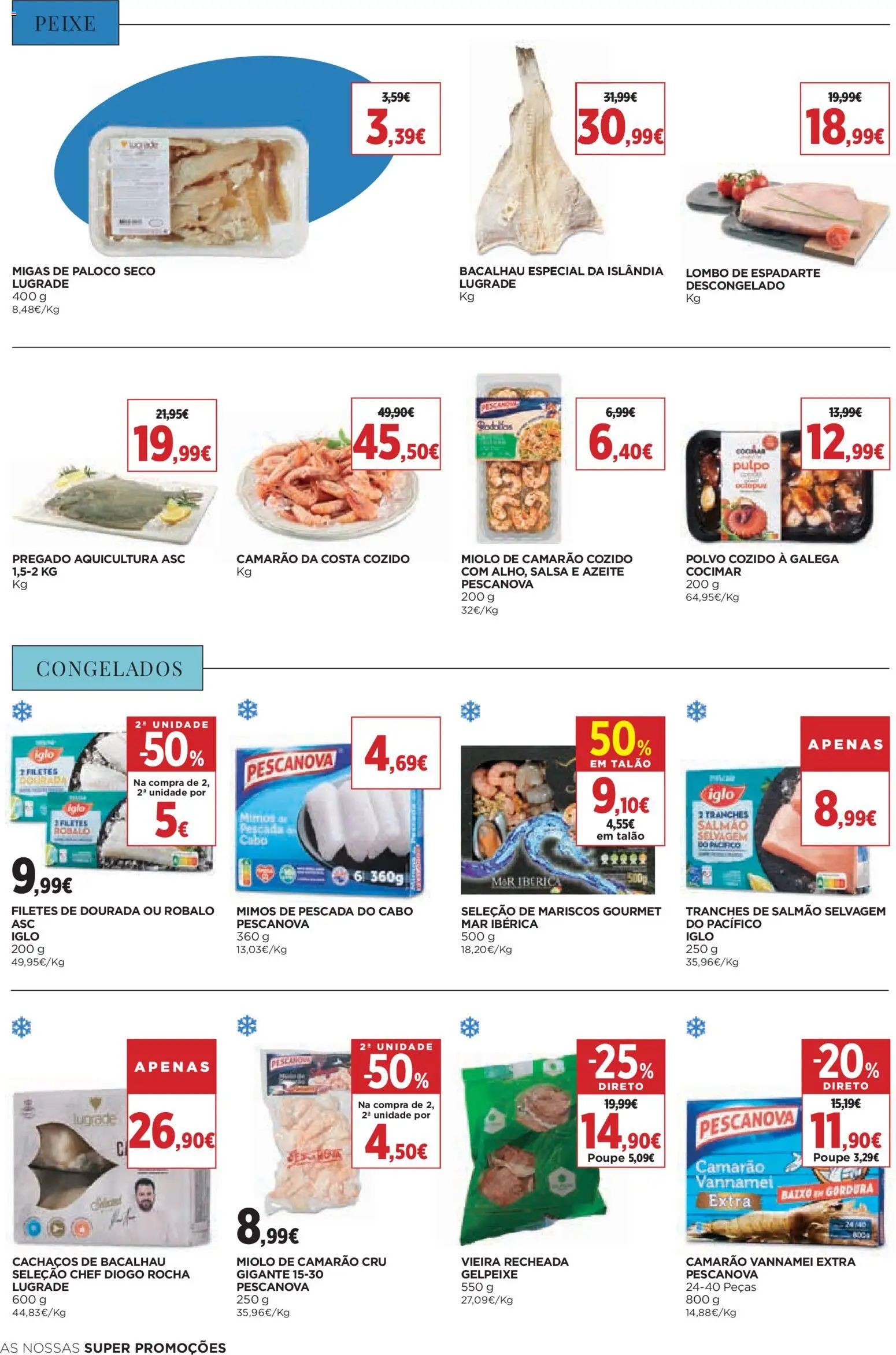 El Corte Ingles folheto │ válido de 05.06.2026 | Página: 24 | Produtos: Azeite, Bacalhau, Camarão, Salmão
