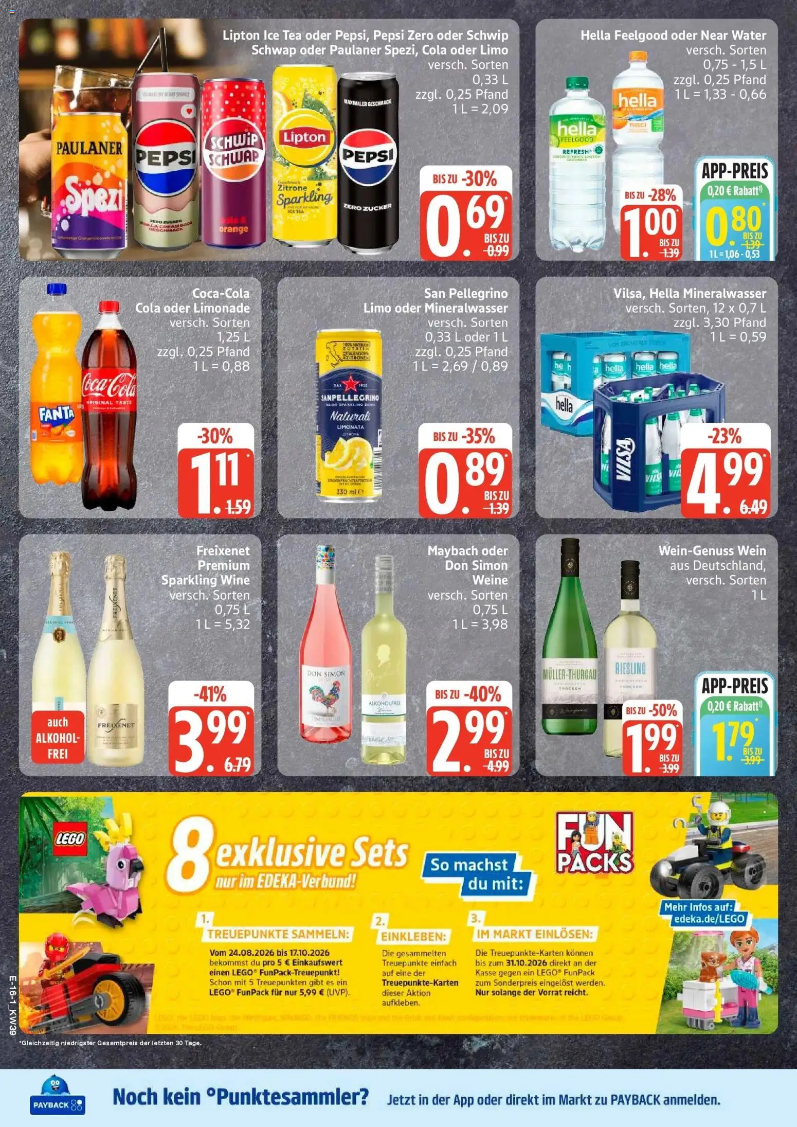 Edeka Prospekt Hemmoor (ab 21.09.2026) » Angebote Online | Seite: 20 | Produkte: Alkohol, Hella, Wein, Paulaner