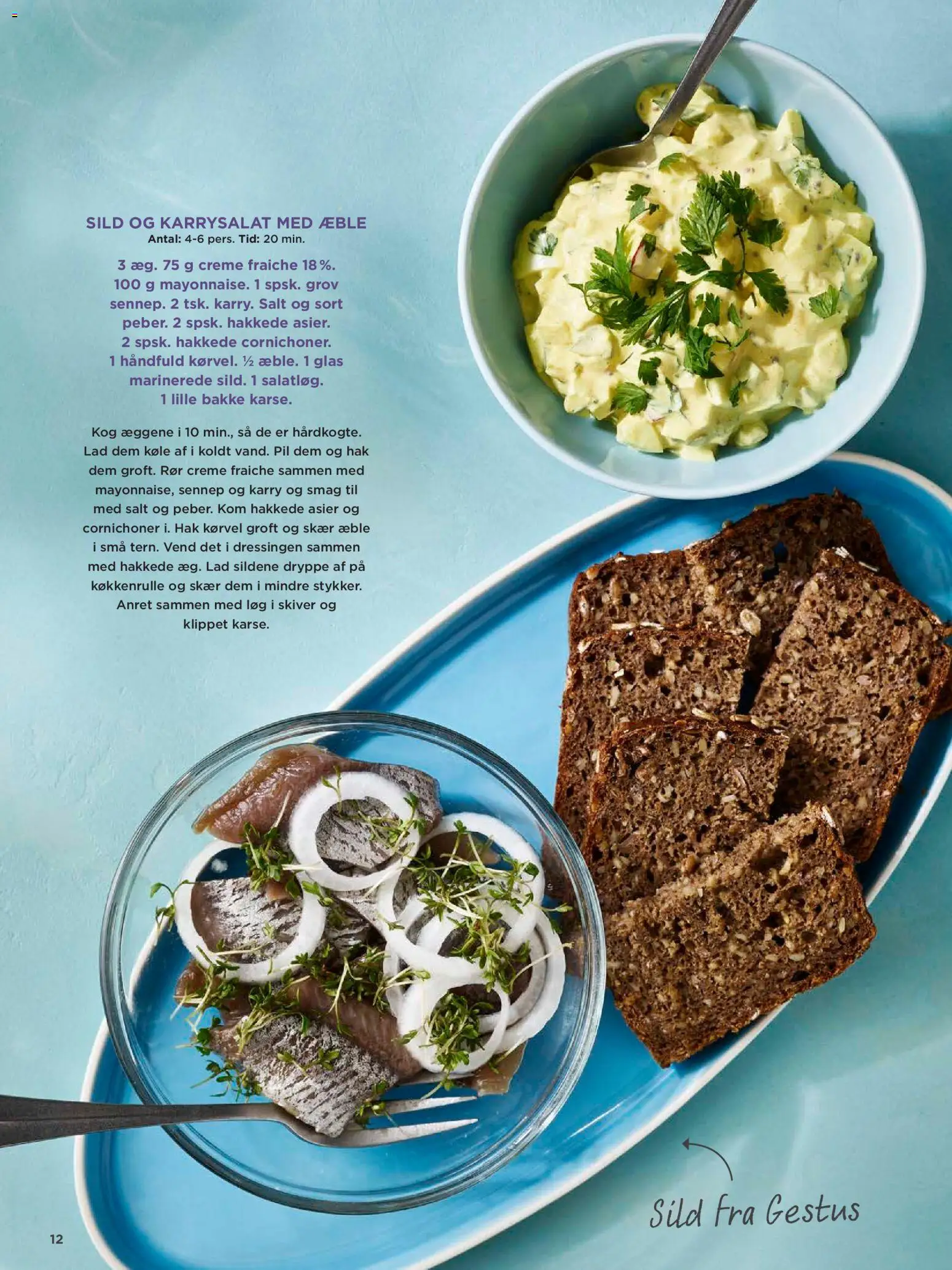 Meny tilbudsavis – gyldig fra 20.03.2026 | Side: 12 | Produkter: Creme, Løg, Sild, Karrysalat
