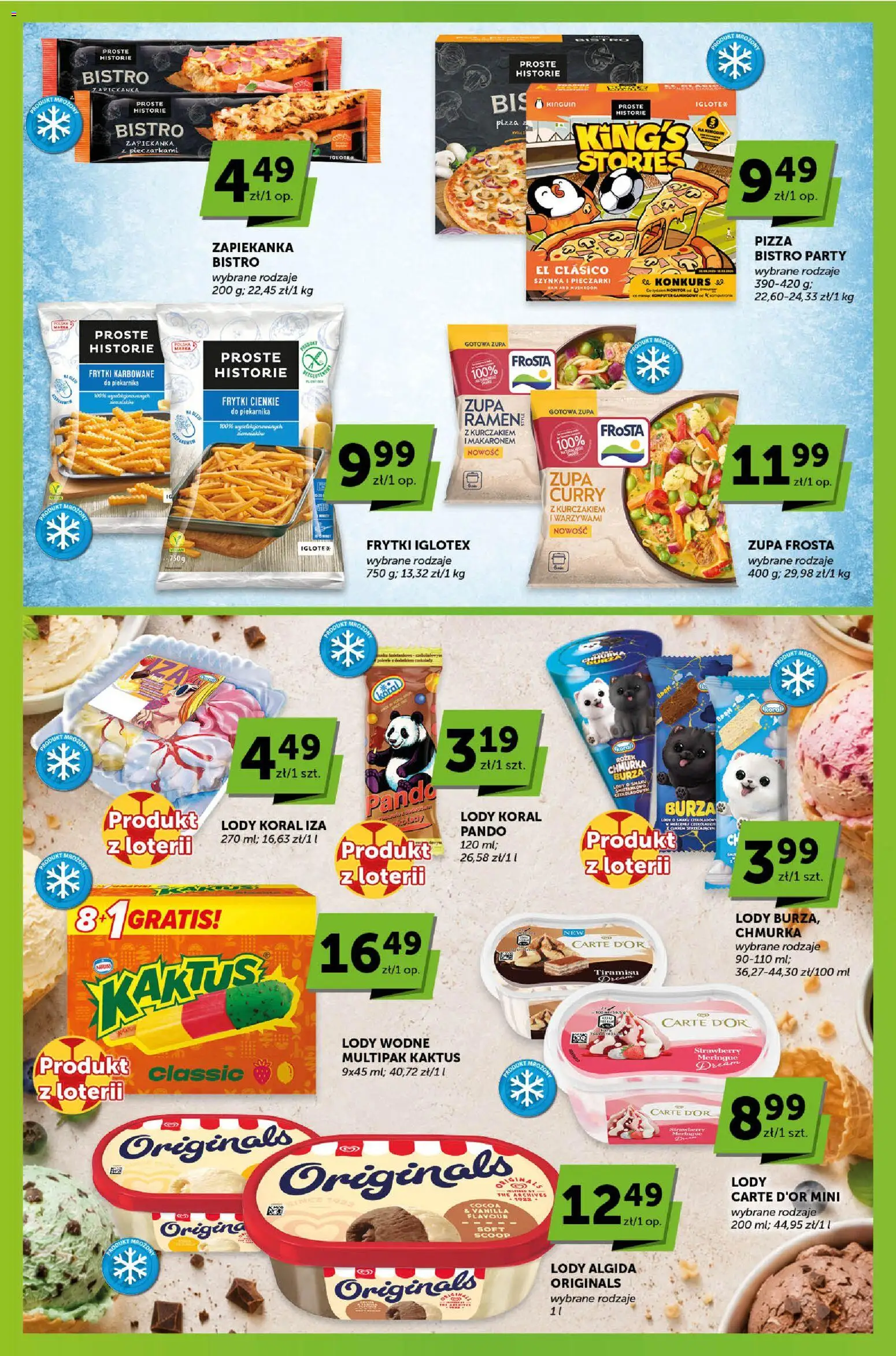 Euro Sklep gazetka - Sprawdź, co więcej od 30.06.2026 | Strona: 12 | Produkty: Tiramisu, Szynka, Frytki karbowane, Lody