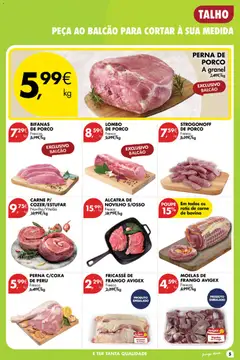 Pré-visualização Pingo Doce Poupe Esta Semana Açores válido de 02/07/2026 | Página: 5 | Produtos: Frango, Lombo, Carne, Moelas