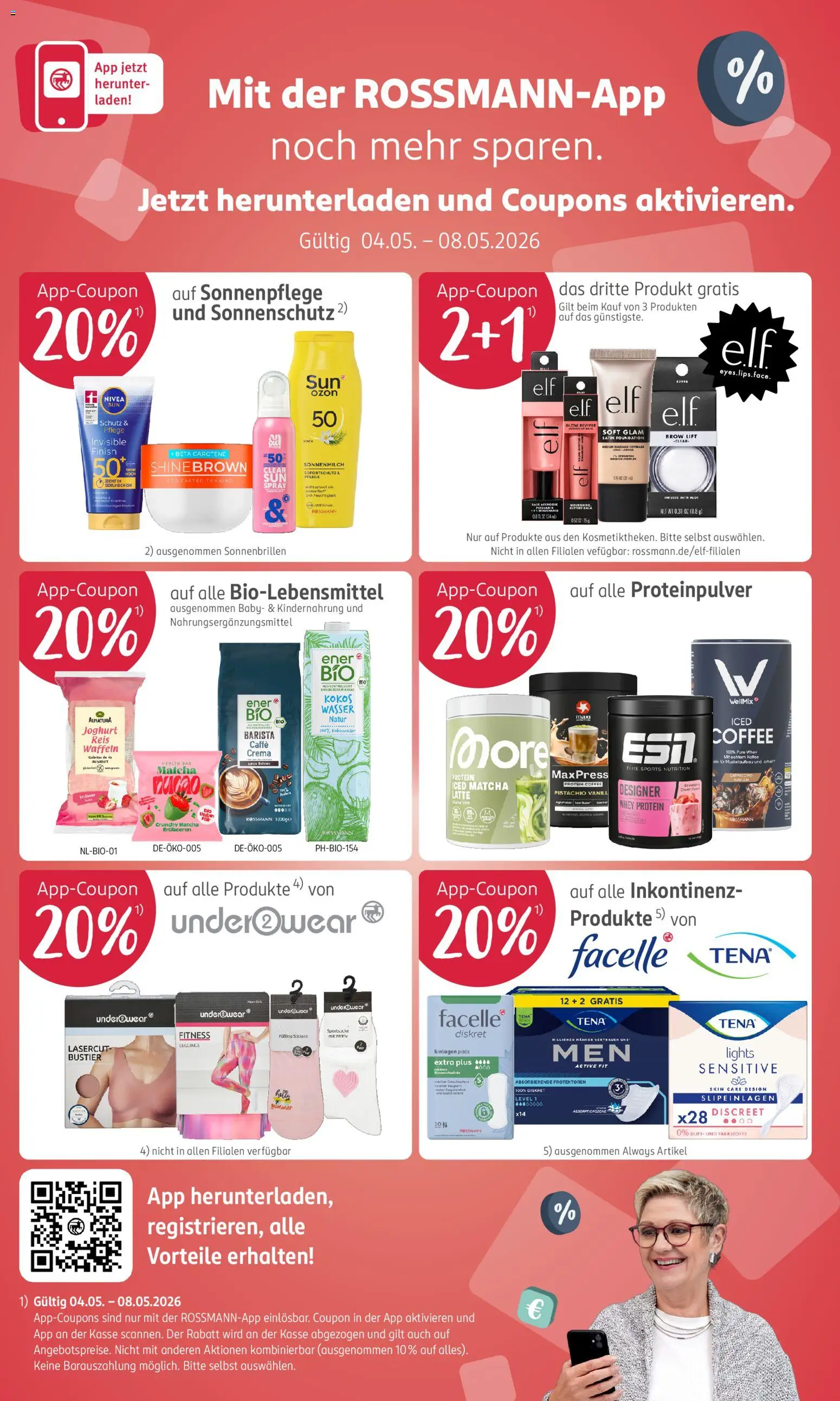 Rossmann Prospekt 	 – gültig ab 04.05.2026 | Seite: 18 | Produkte: Joghurt, Duft, Finish, Foundation