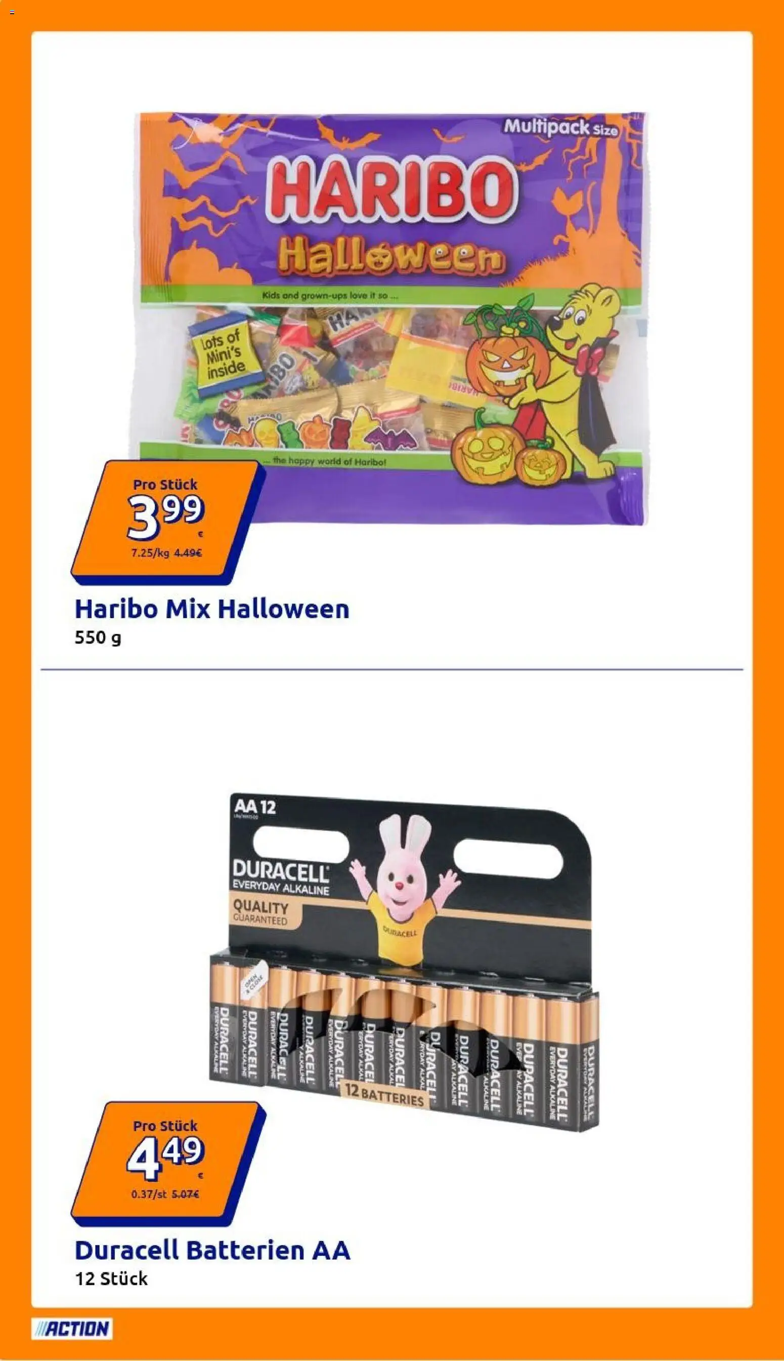 Action Prospekt – gültig ab 07.10.2026 | Seite: 6 | Produkte: Haribo, Batterien