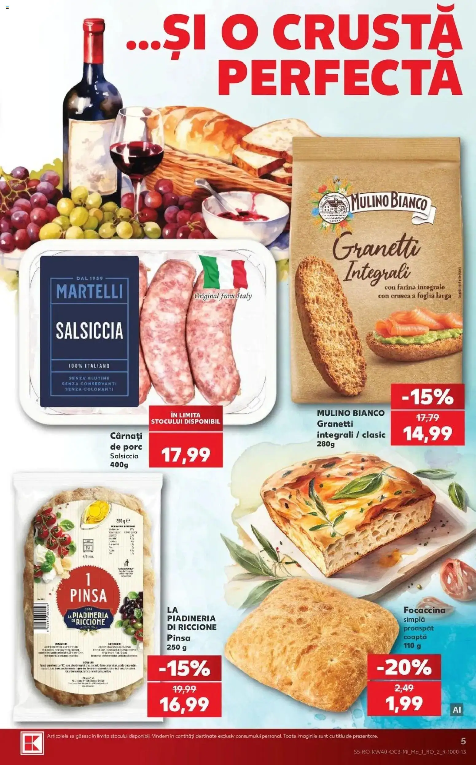 Kaufland Târgu Mureș 30.09.2026 - Revista si Oferta | Pagină: 5 | Produse: Cârnați