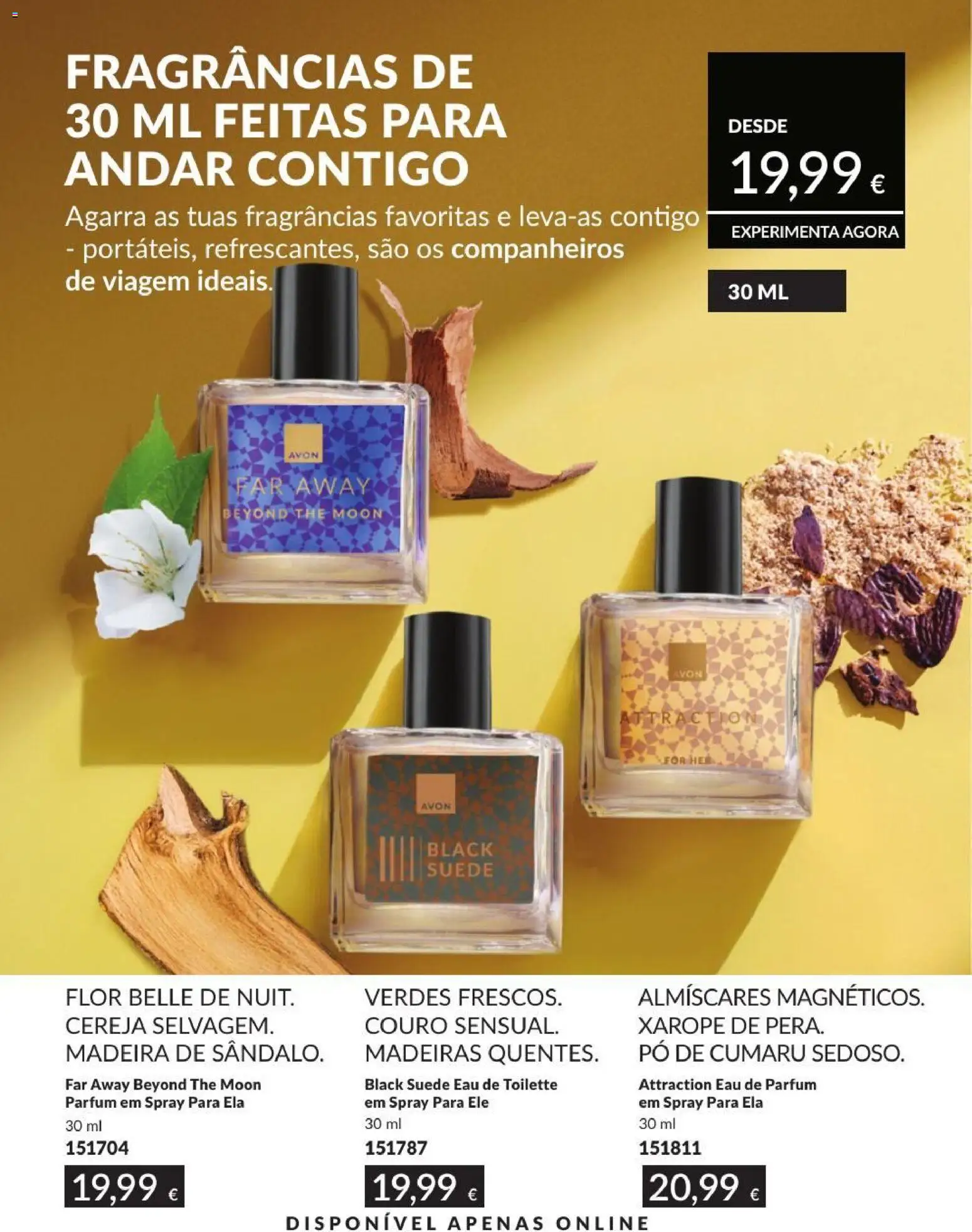 Catálogo Avon Campanha 9 │ válido de 01/09/2026 | Página: 199 | Produtos: Eau de toilette, Pó, Madeiras, Cereja
