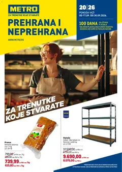 Metro katalog - pregled Metro kataloga - važi od 17.09.2026