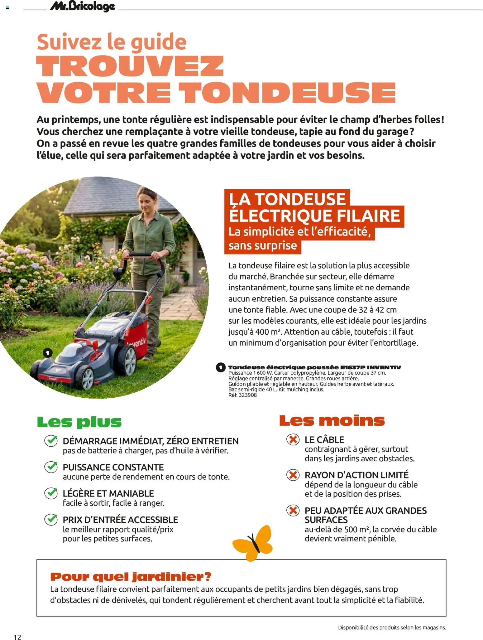 {H1} | Page: 12 | Produits: Câble, Tondeuse electrique, Tondeuse, Garage