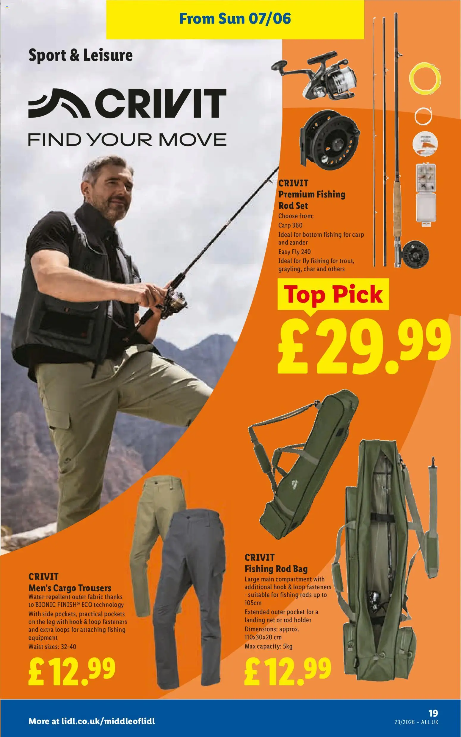 {H1} | Page: 21 | Products: Landing net, Bag
