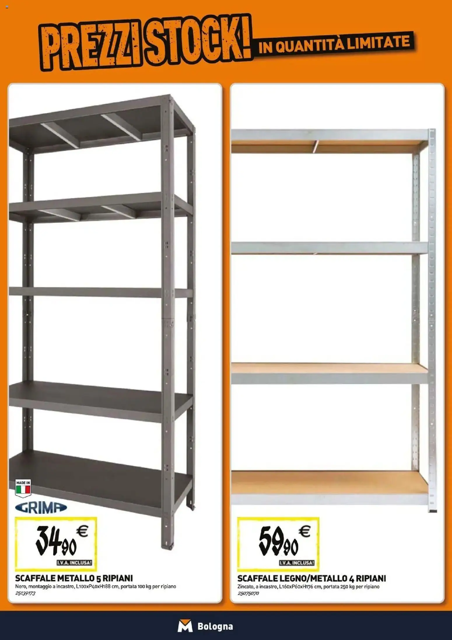 Volantino TECNOMAT del 29/10/2026 | Pagina: 17 | Prodotti: Ripiano, Scaffale