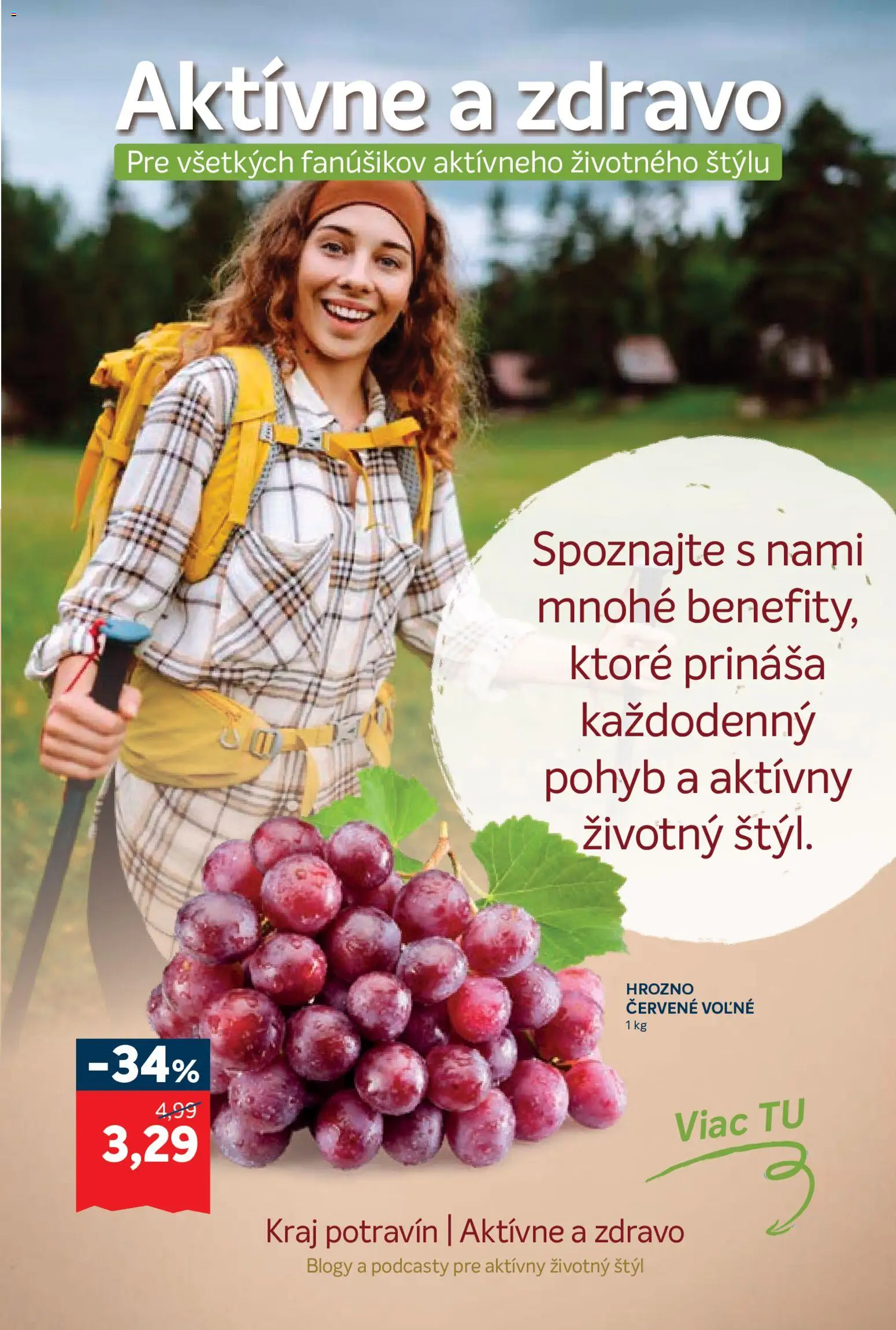 Nové Kraj akcie – leták je platný od 13.08.2026 | Strana: 3 | Produkty: Hrozno